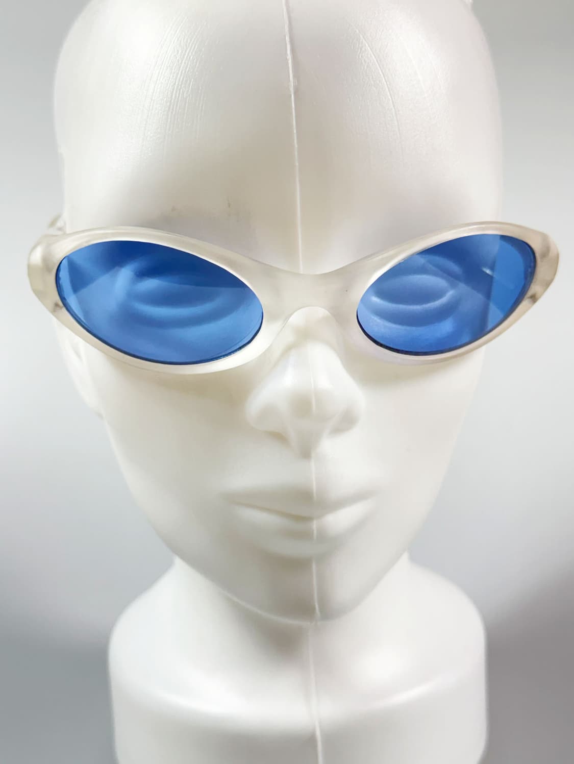 90s OXYGEN 오벌 랩 어라운드 프레임 틴트 빈티지 선글라스 상품이미지8