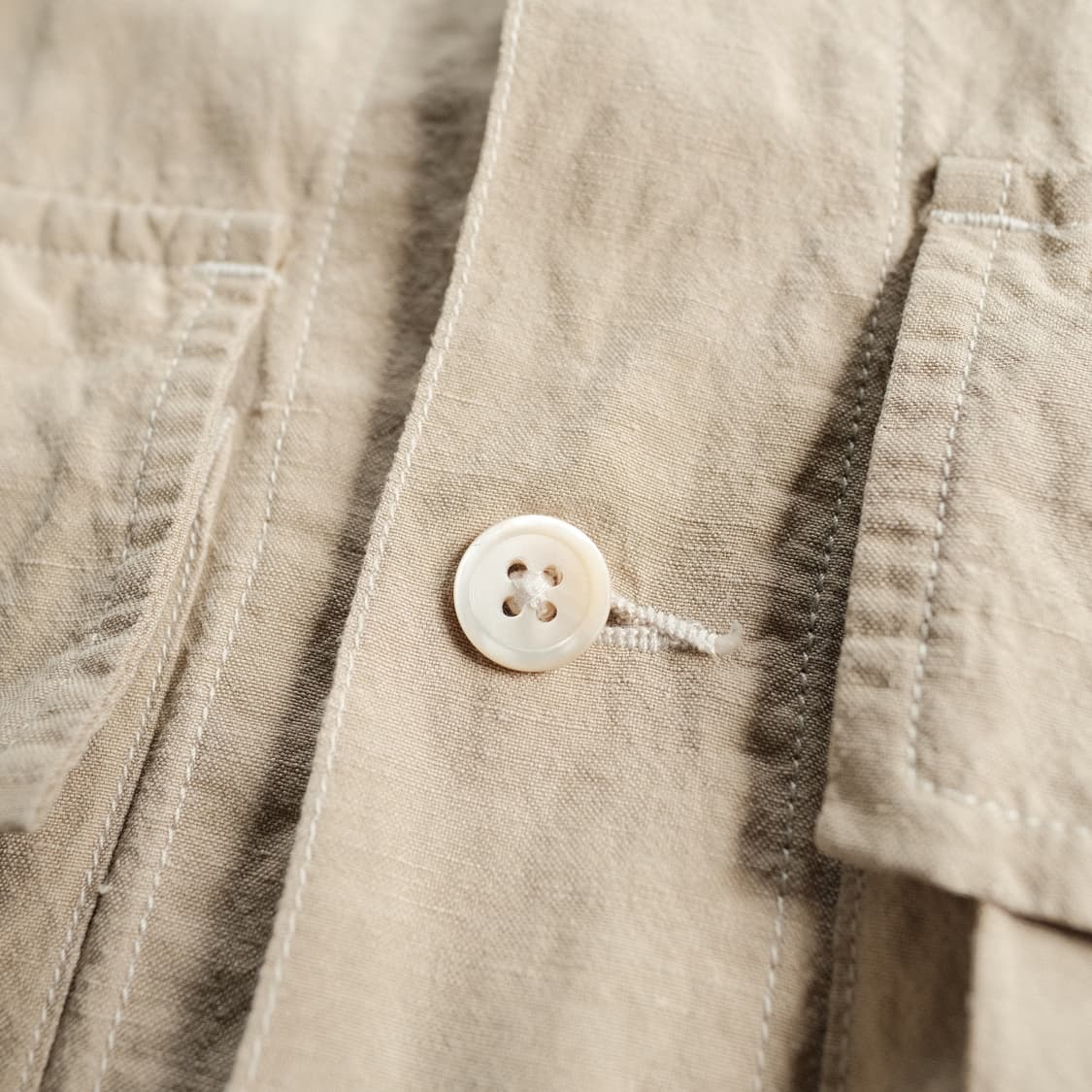 캡틴선샤인 21SS 실크 린넨 필드 셔츠 자켓 38(100-105)사이즈 상품이미지8