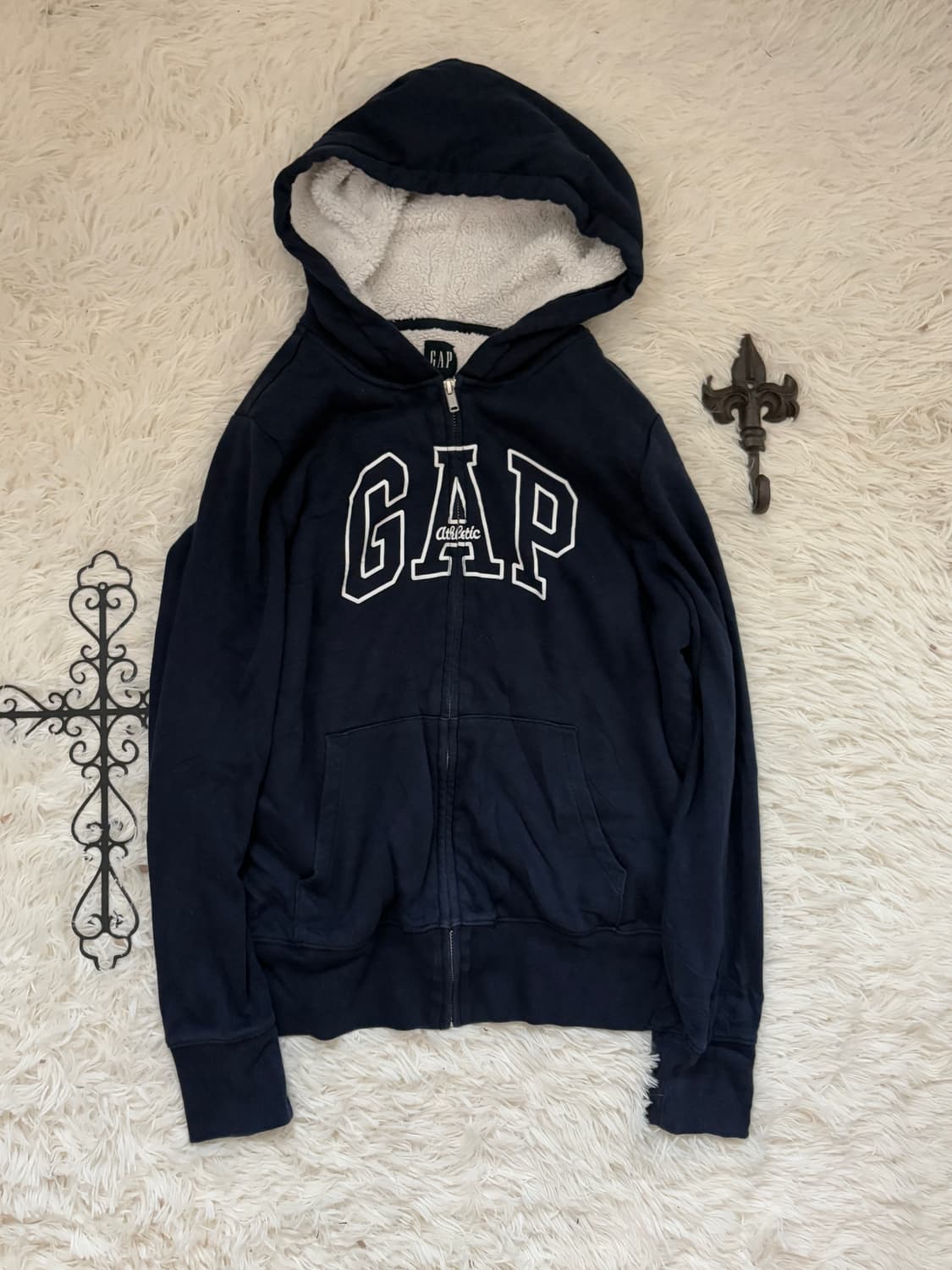 Gap Navy Hood Zip-Up 상품이미지1