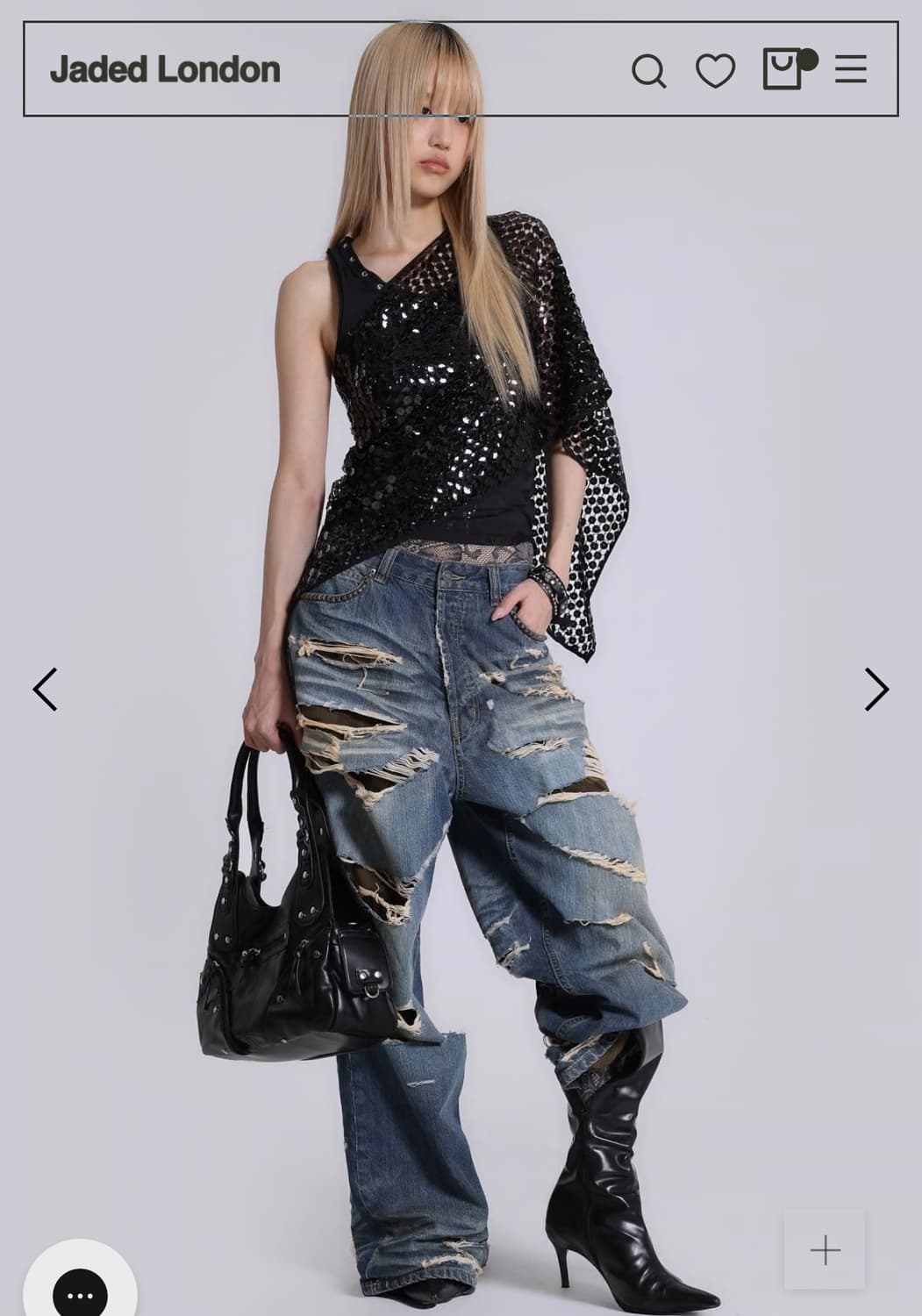 제이디드런던 데님 32사이즈 새상품 상품이미지6