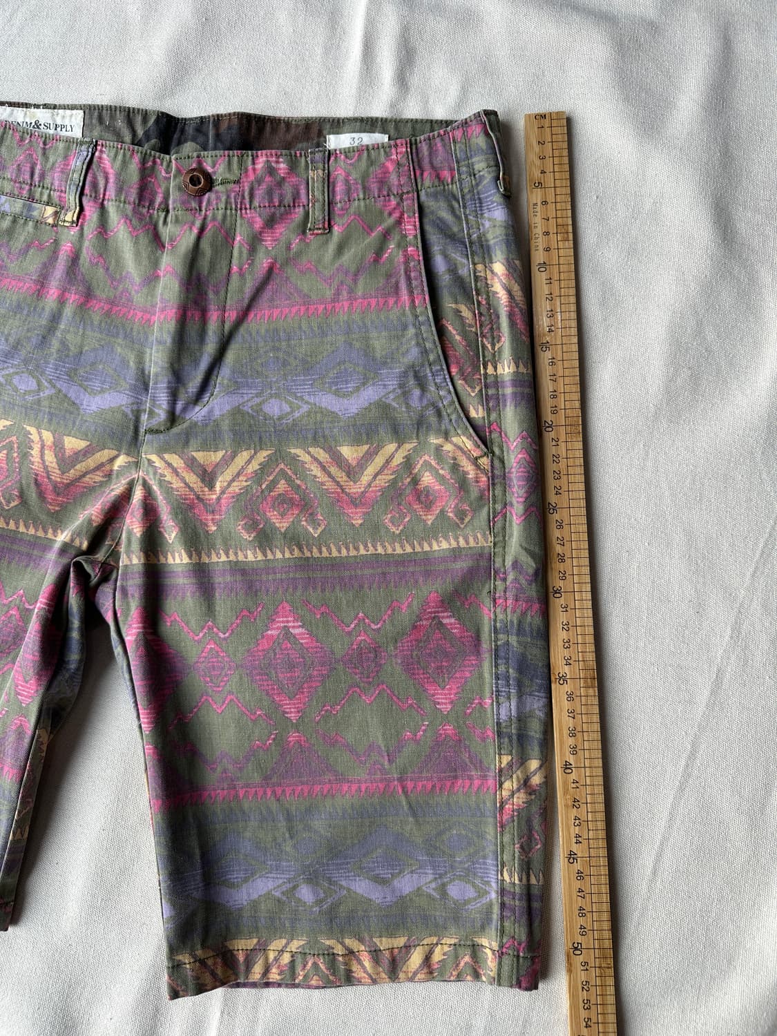 데님앤서플라이 랄프로렌 아즈텍 나바호 패턴 쇼츠 32  상품이미지10