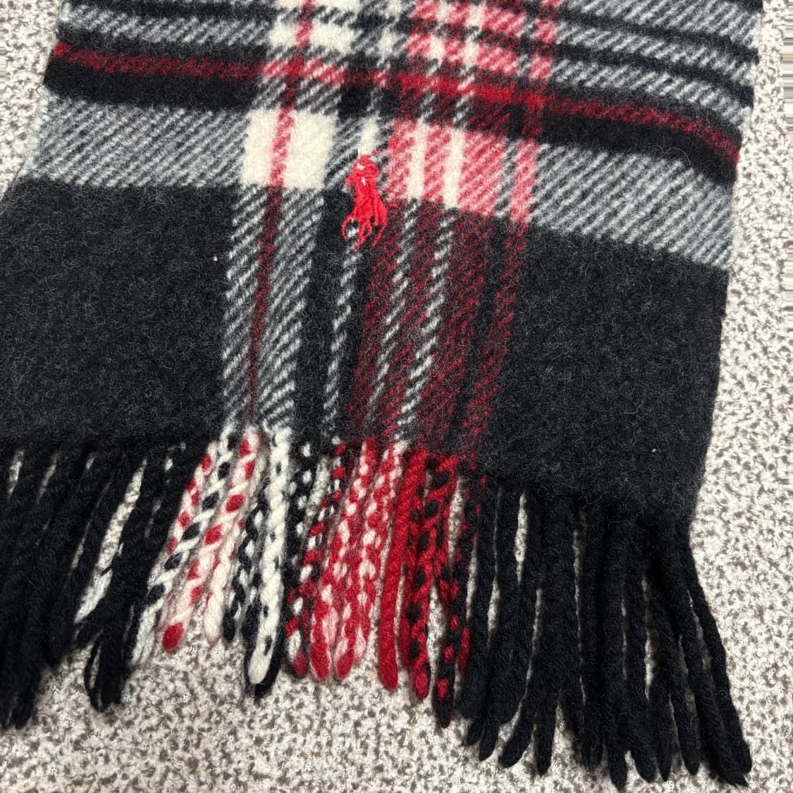 [택포,램스울100] 폴로 랄프로렌 이태리 머플러 목도리 [A] 상품이미지2