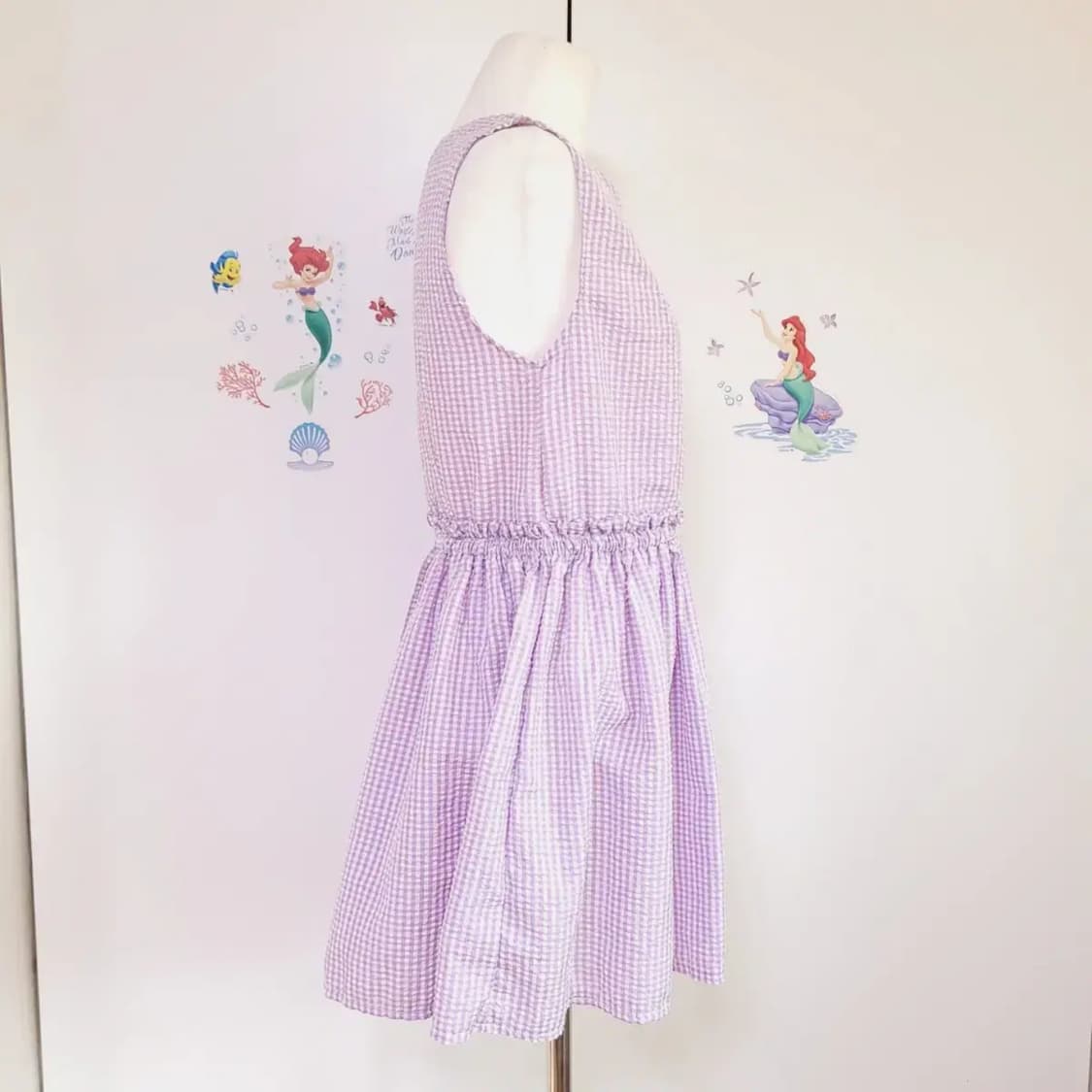 일본빈티지 퍼플 민소매원피스 상품이미지4