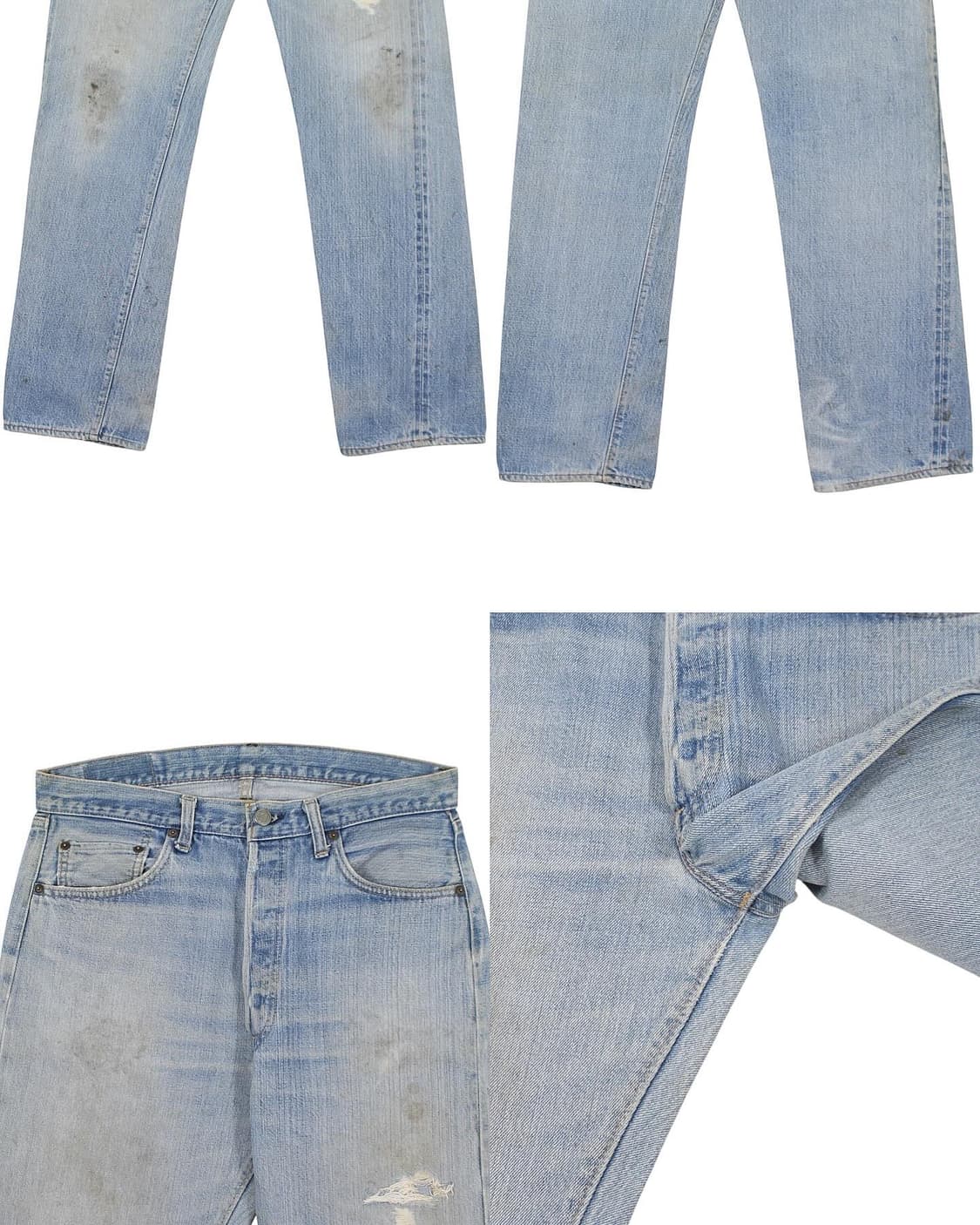 1977 USA 리바이스 501 셀비지 66후기 데님 팬츠 빈티지 미국제 상품이미지7