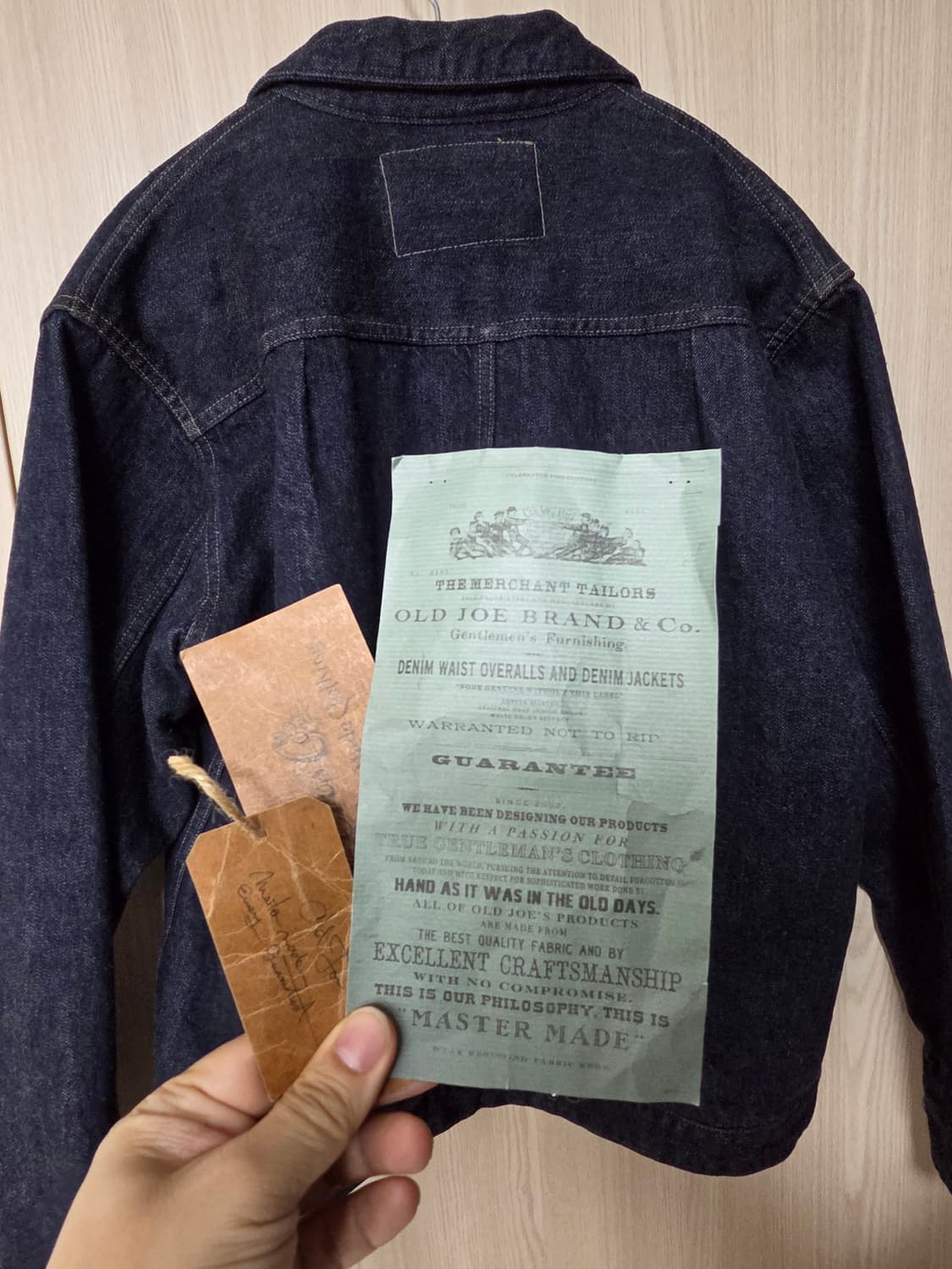 올드조 데님자캣 판매합니다_38사이즈 상품이미지9