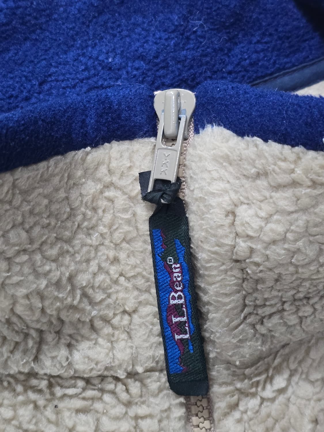 80s 칸예 엘엘빈 플리스 풀오버 내추럴 상품이미지6