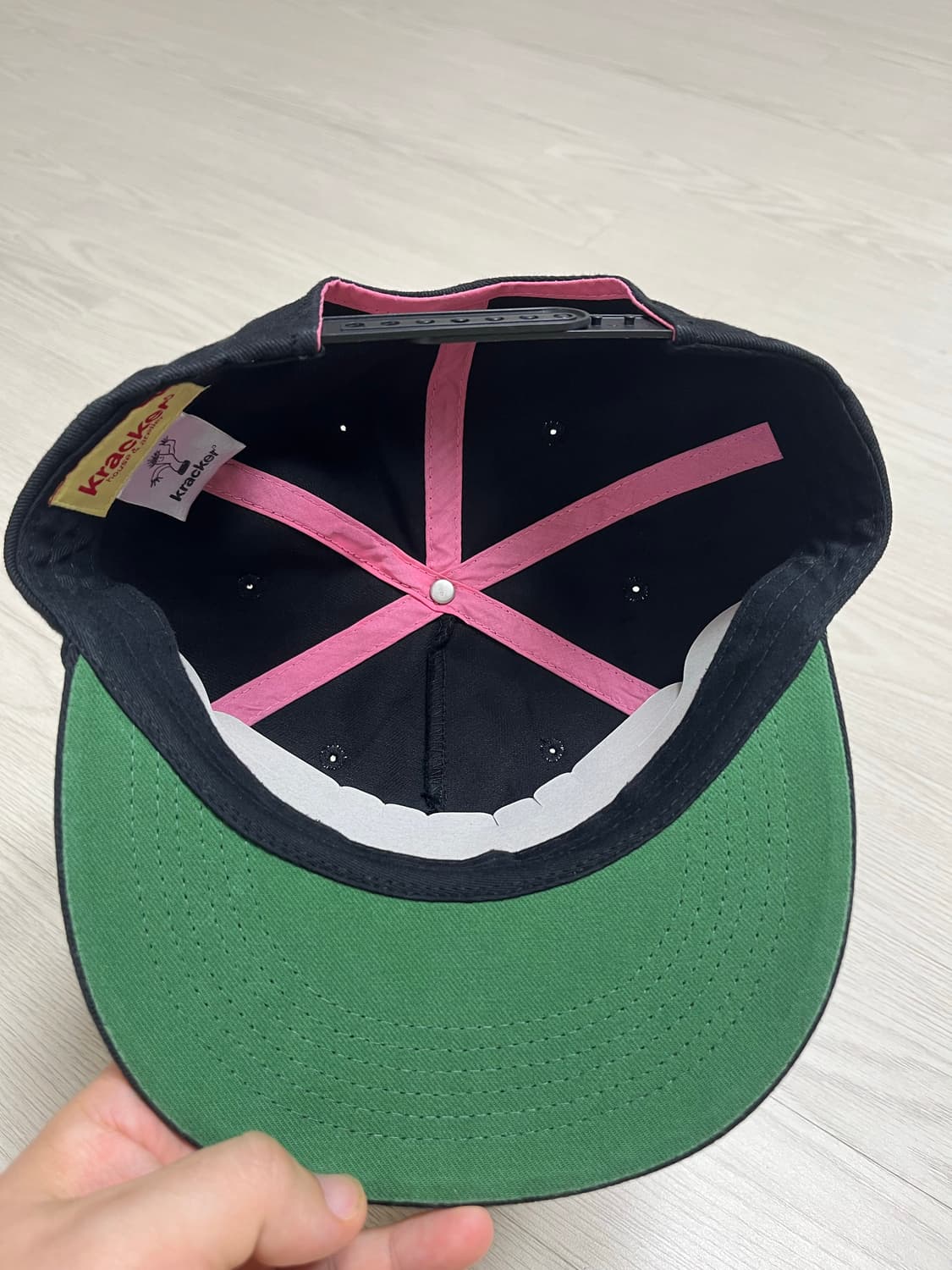 크래커하우스 아뜰리에 볼캡 블랙 새상품 상품이미지2