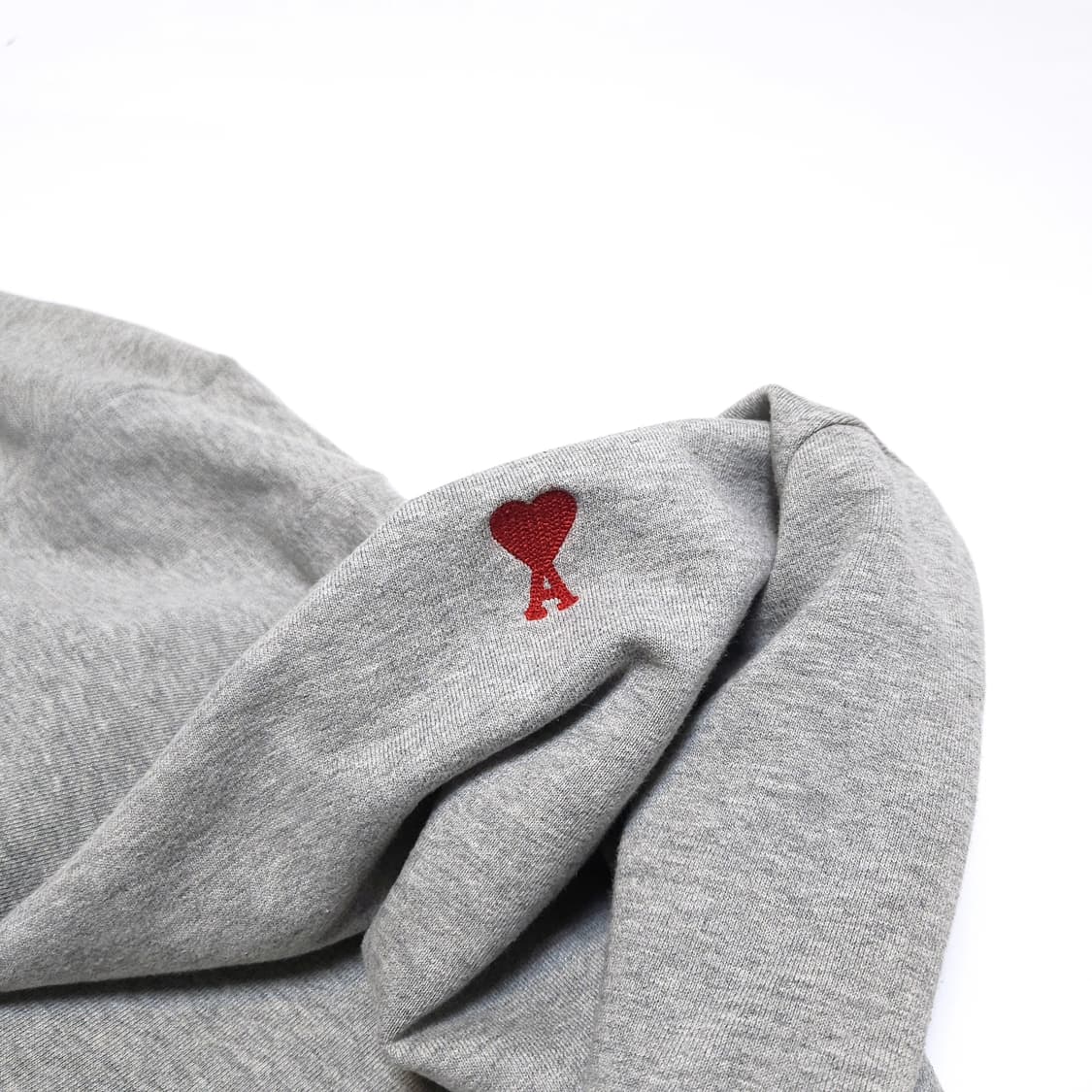 아미 ami 스몰로고 맨투맨 스웻셔츠 그레이 상품이미지3