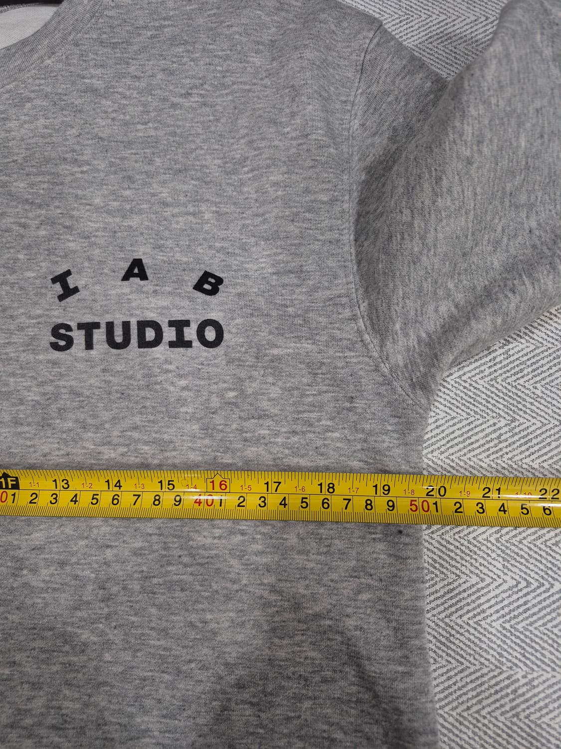 아이앱 스튜디오 롱슬리브 그레이 남성 95사이즈 상품이미지7