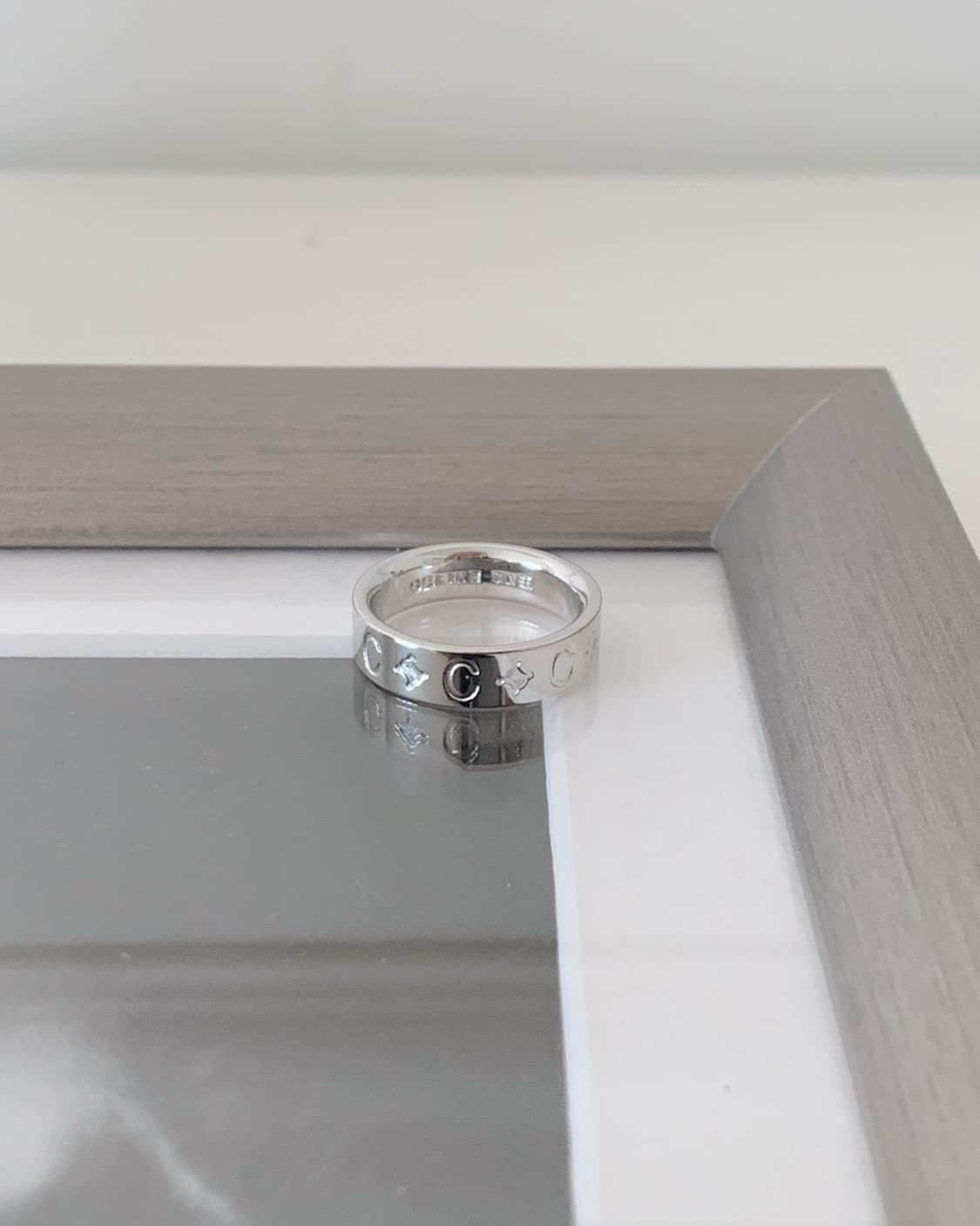 [ 셀린느 ] 셀린 실버 마카담 반지 상품이미지3