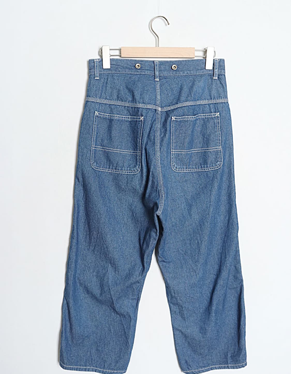 bisque by nest Robe Crop Baggy Denim(27) 상품이미지5