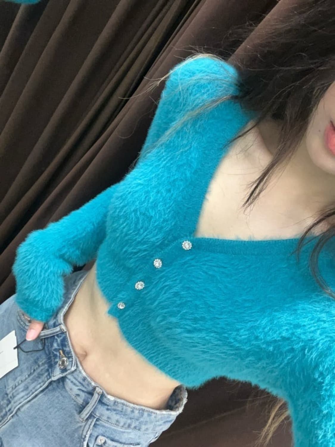 자라 앙고라 가디건 상품이미지1