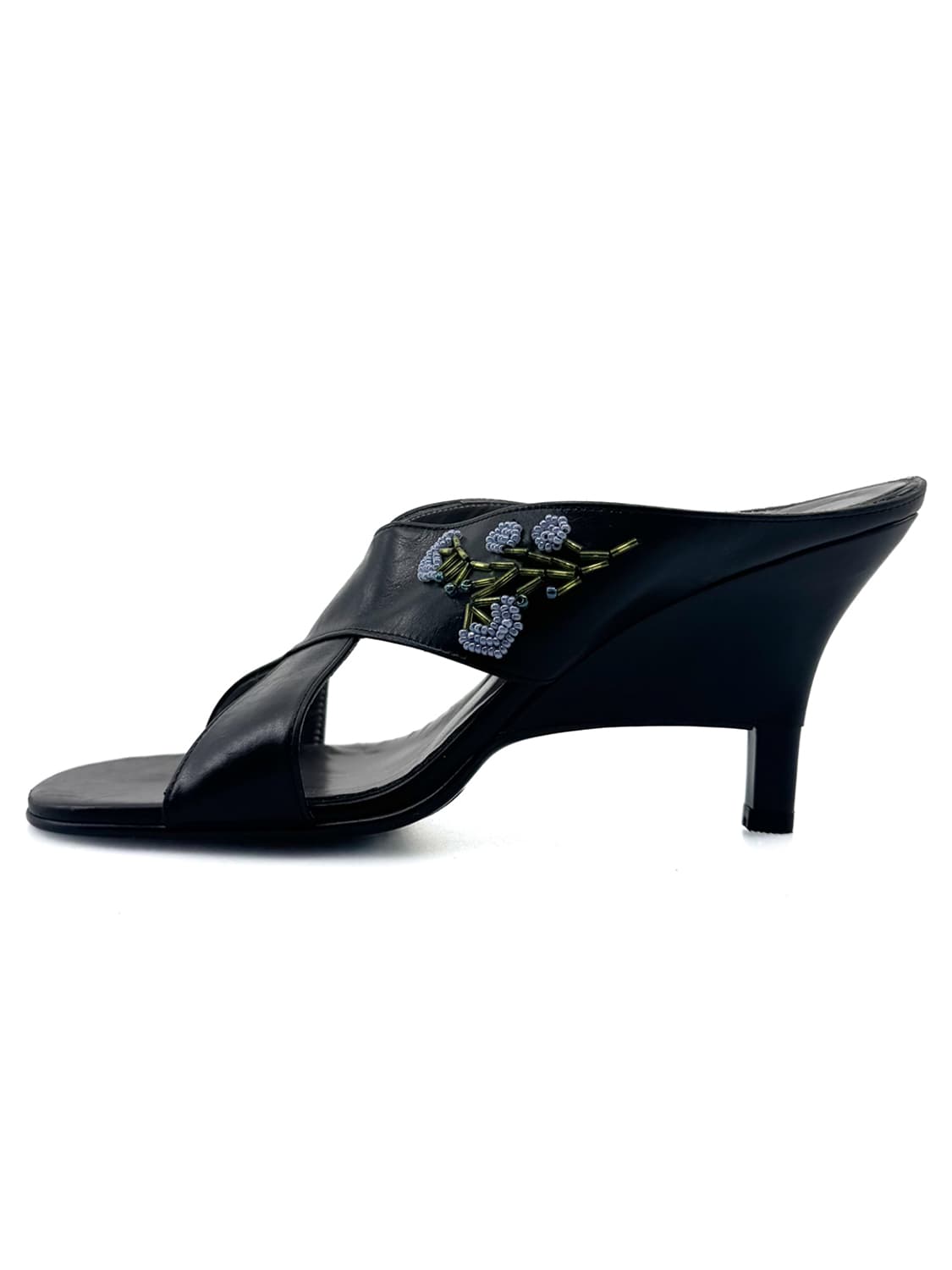 Chloe Beaded Leather Mule Heels /36 상품이미지4