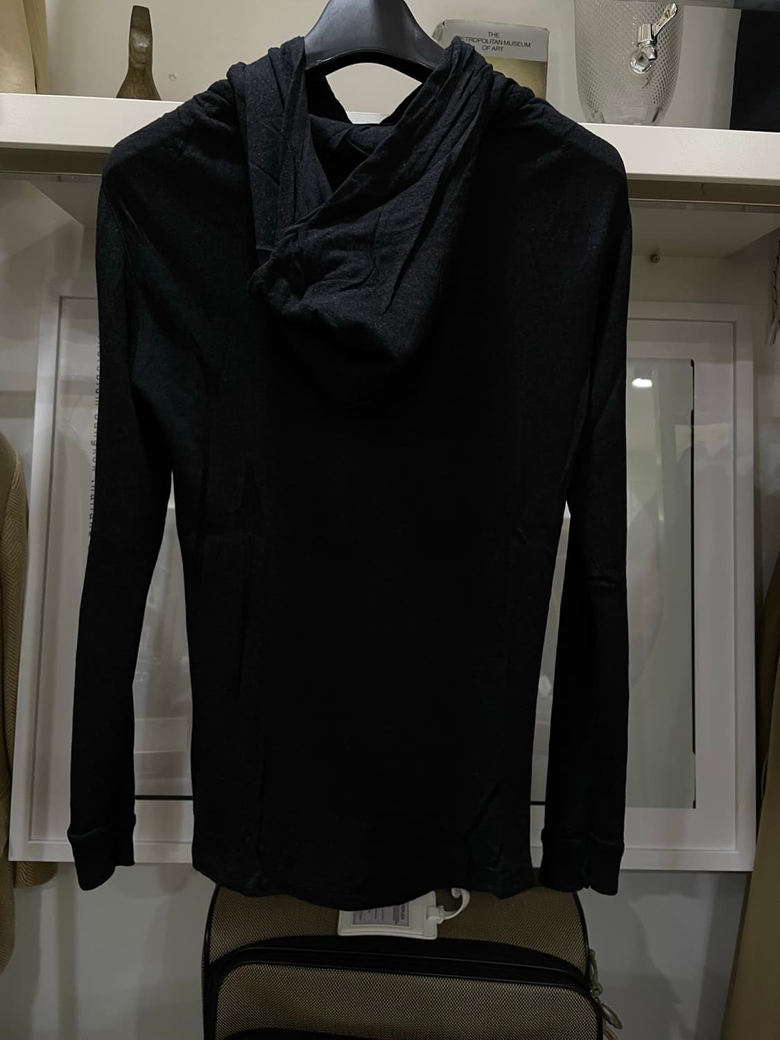 폴로랄프로렌(블랙라벨)/블랙 후드티(M) 상품이미지2