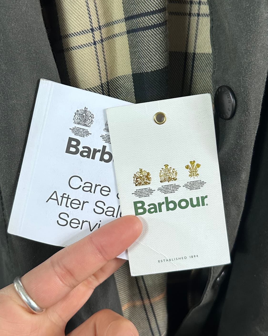 바버 비데일 왁스 자켓 (va.105) 상품이미지8