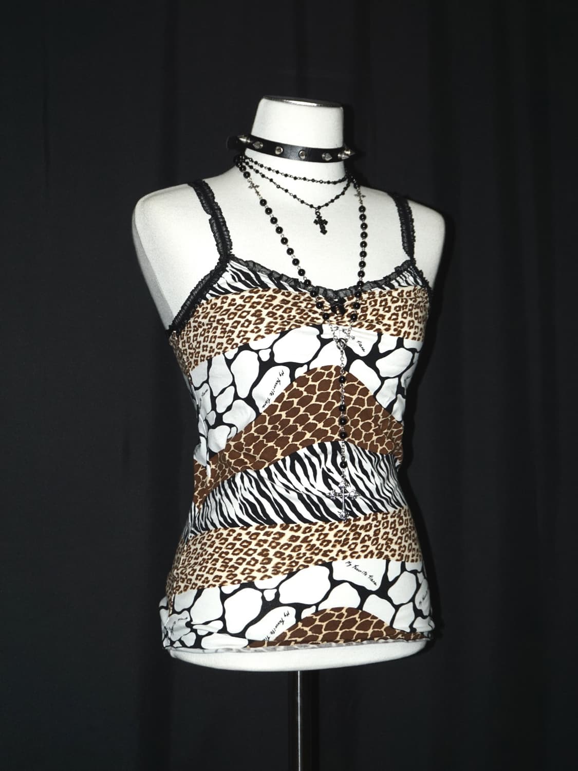 frill gyaru sleeveless  상품이미지2