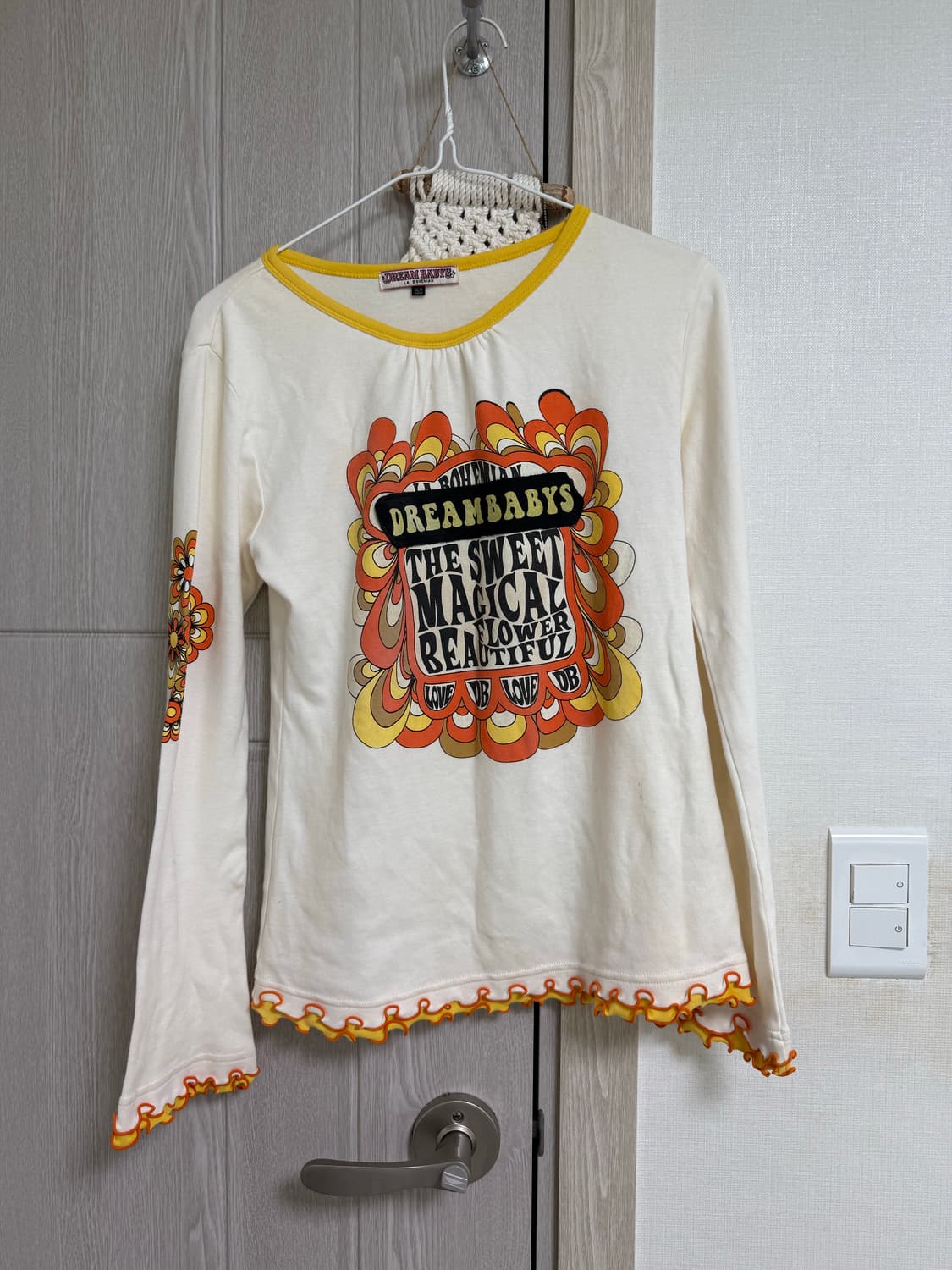 Dream babys 자수 패치 티셔츠 상품이미지1