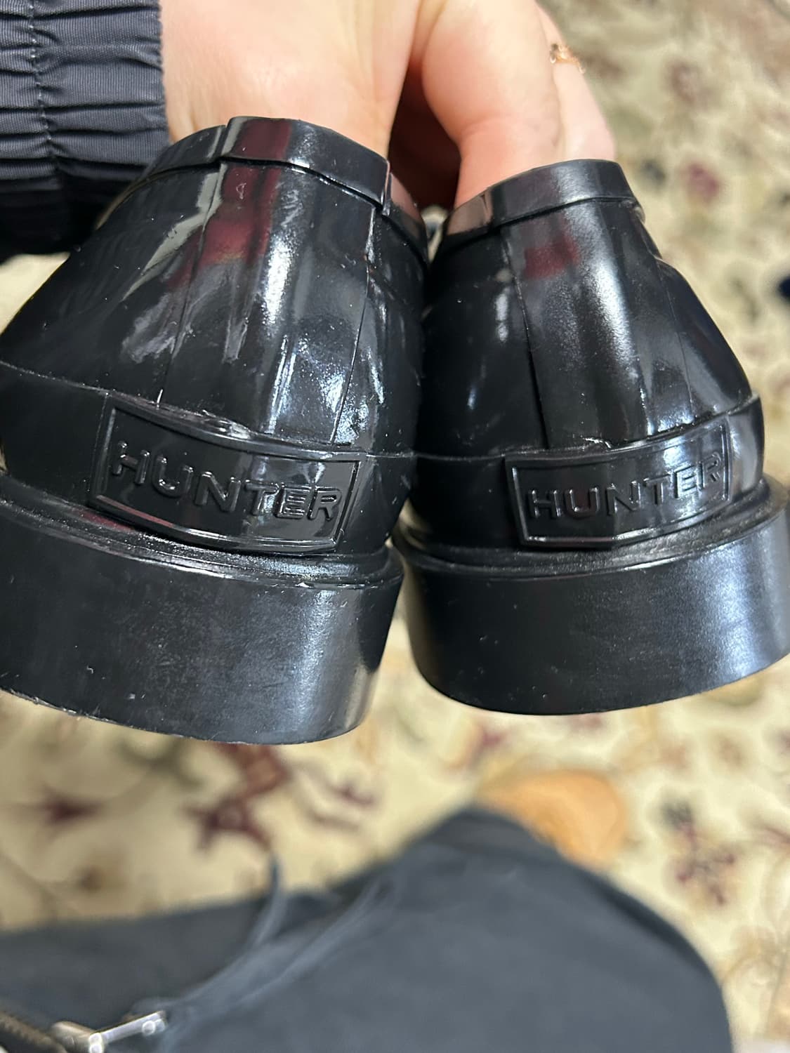 헌터 오리지널 페니 로퍼 블랙 235 상품이미지5