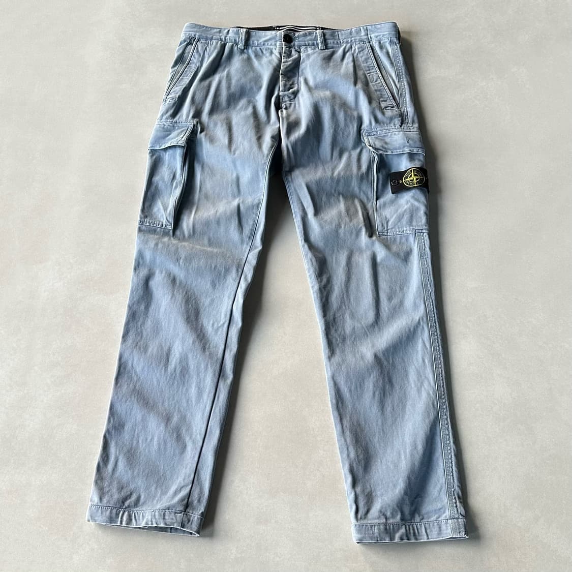 [34인치]스톤아일랜드 선페이드 와펜 카고 팬츠 상품이미지1
