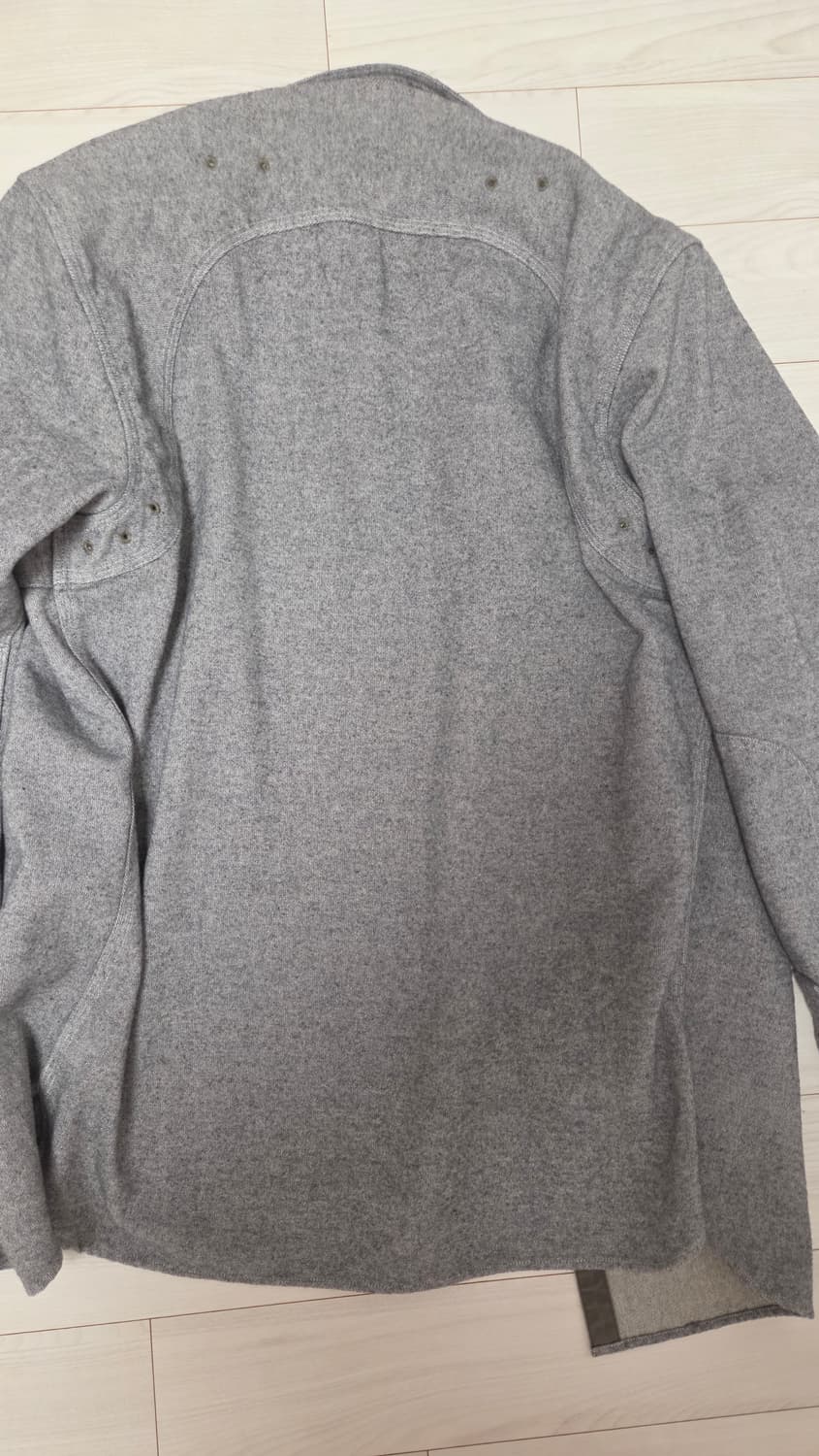 더블알엘 RRL 모 혼방 그레이 워크셔츠 S 상품이미지3