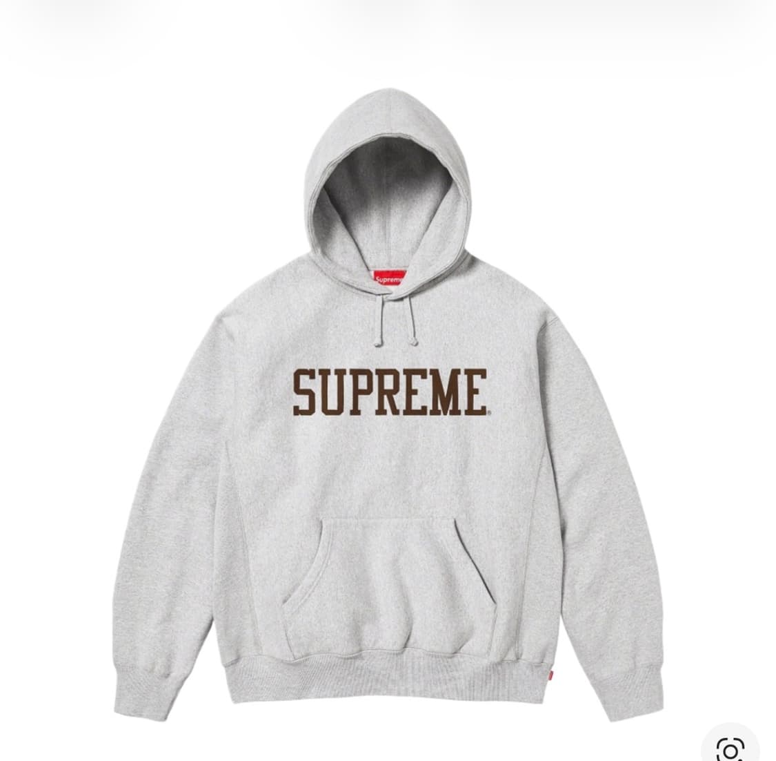 [L] 슈프림 바시티 후드 헤더 그레이 상품이미지1