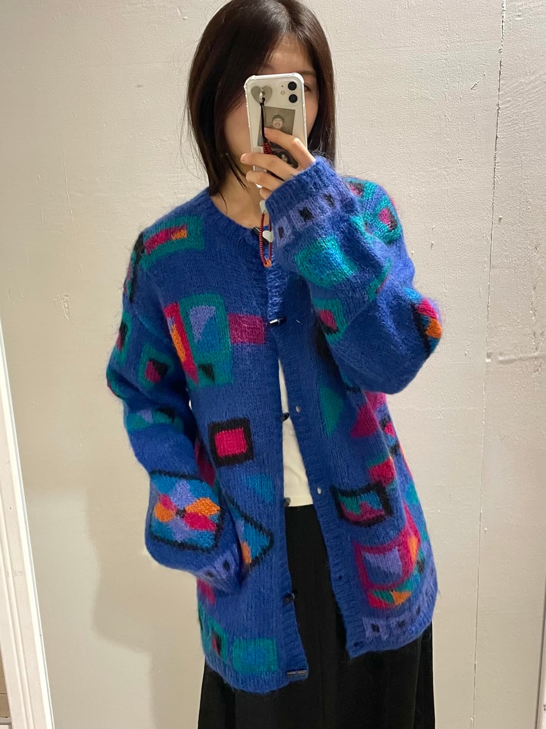 엘엘빈 모헤어 가디건 상품이미지1