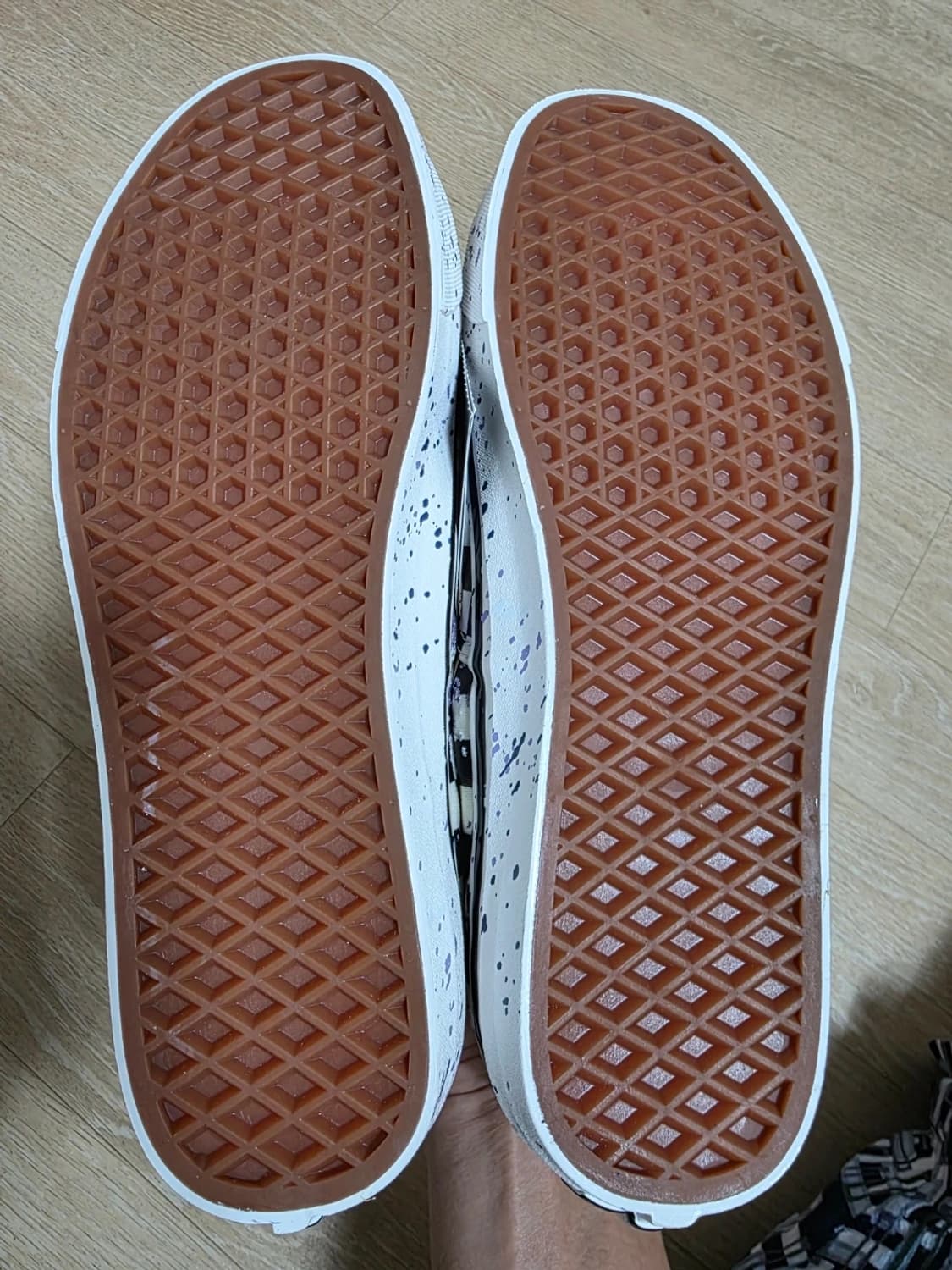 [새제품] 반스 어센틱 44 DX 애너하임 팩토리 스플래터 자수 체커보드 상품이미지9