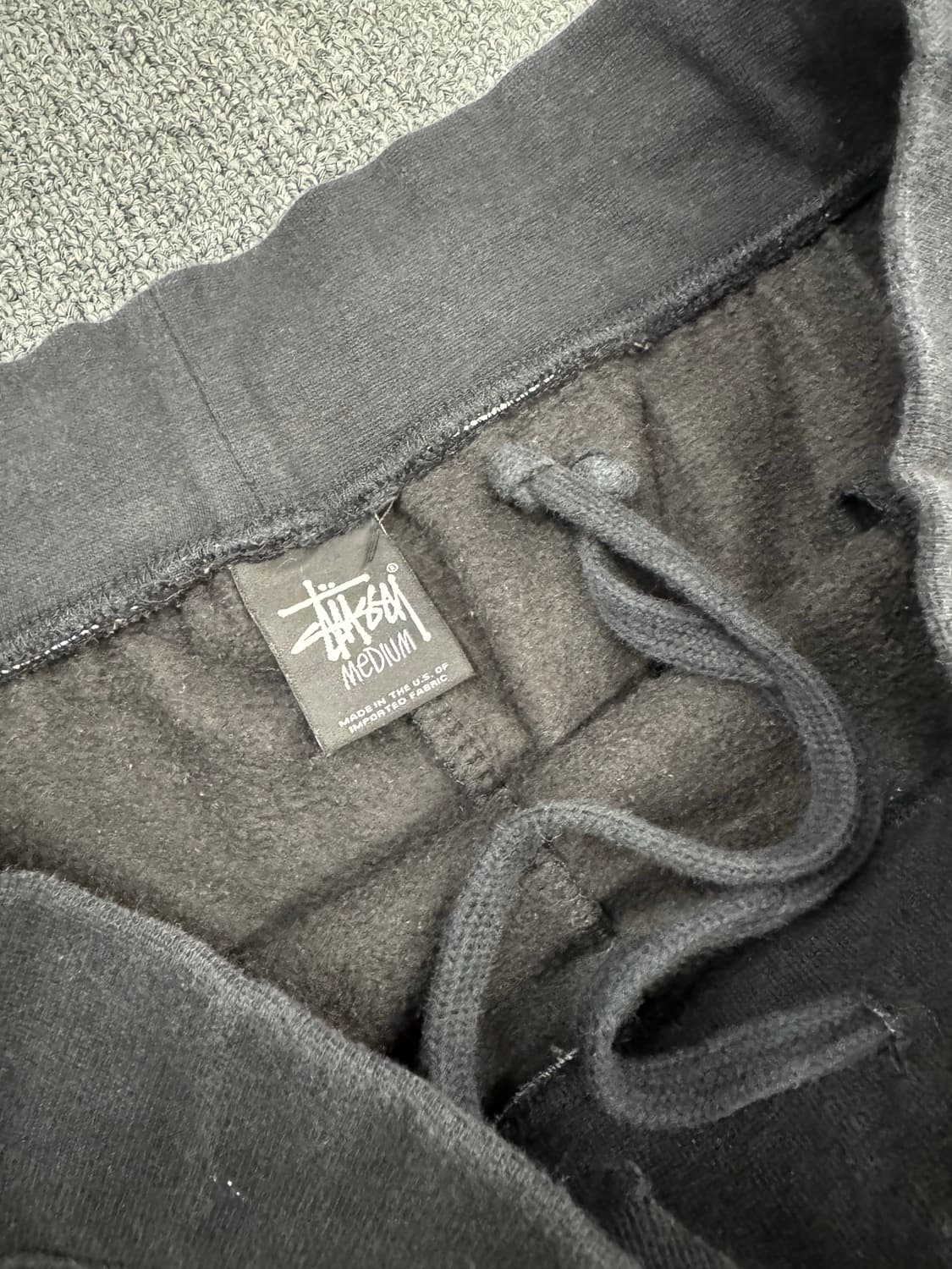 스투시 빈티지 월드투어 스웻조거팬츠 상품이미지4