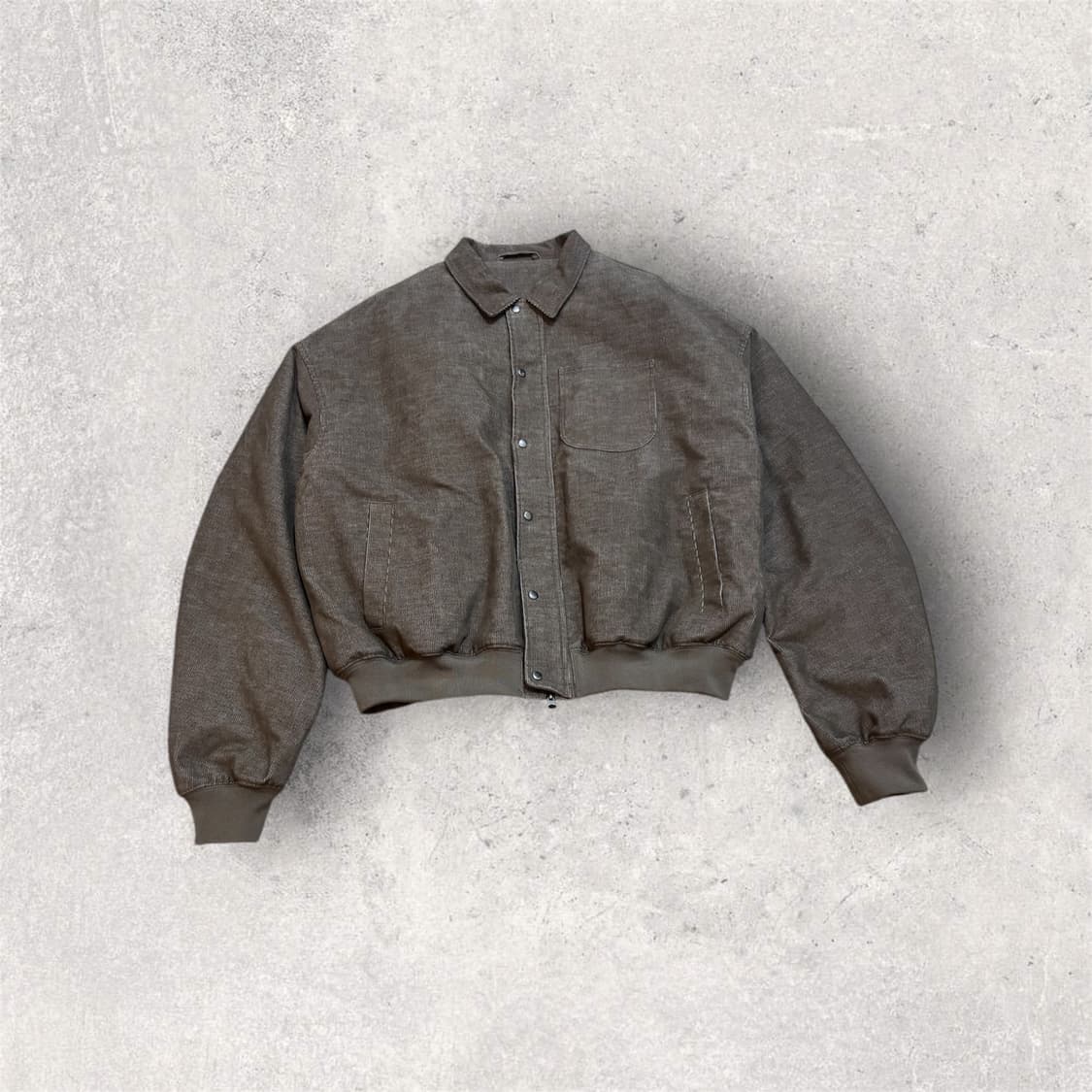 빈티지 스타일 코듀로이 봄버 상품이미지1