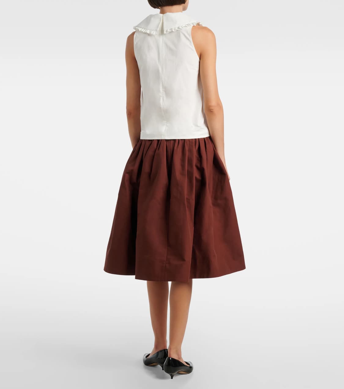 [8]슈슈통 Ruffled 코튼 탑 상품이미지3