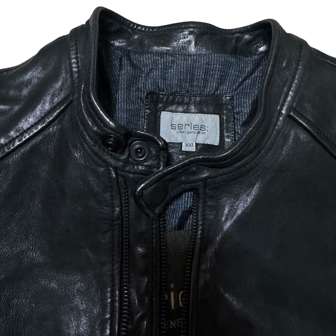 시리즈 양가죽 싱글 레더자켓 상품이미지3