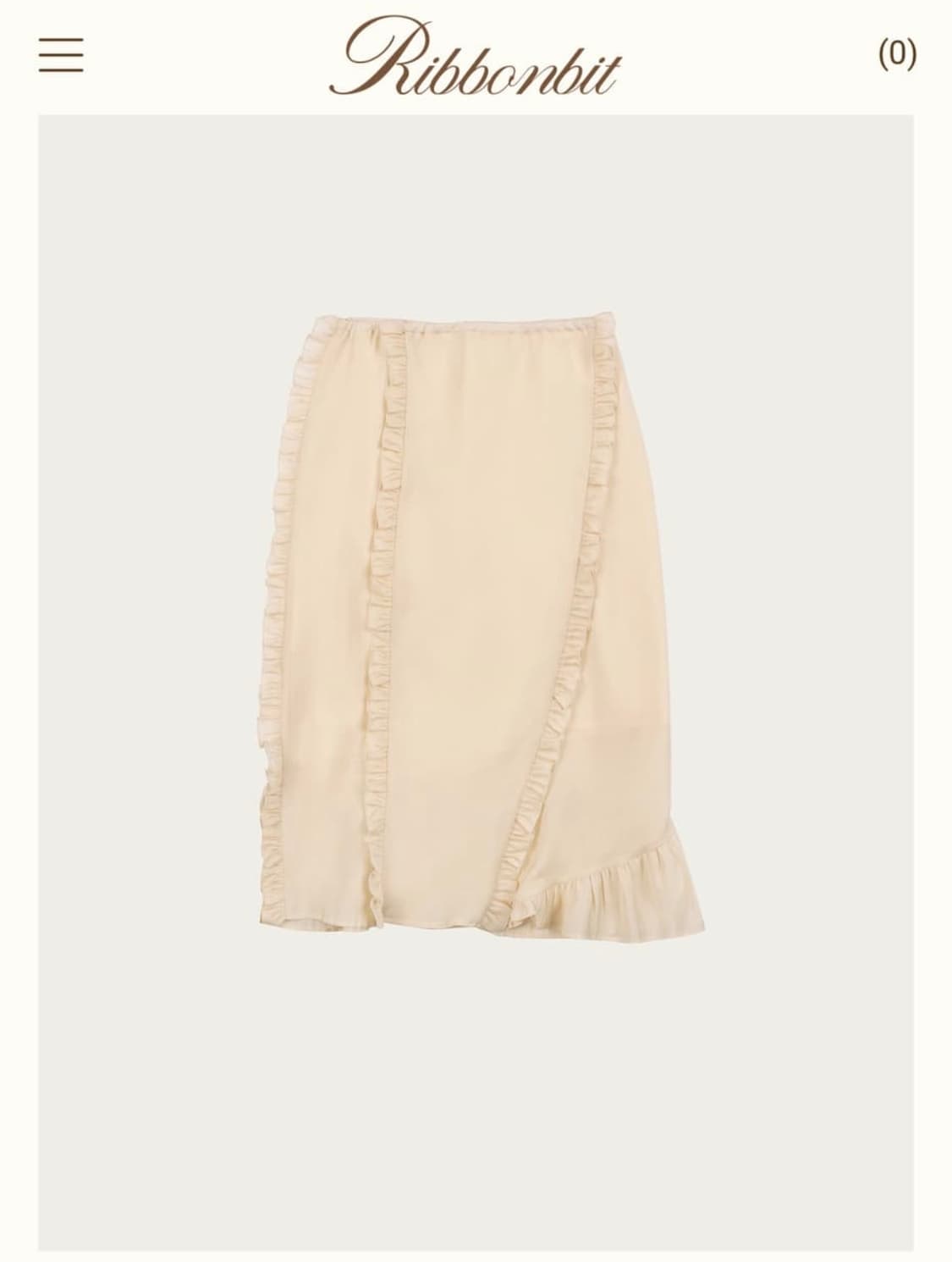 리본빛 hanna skirt 상품이미지2