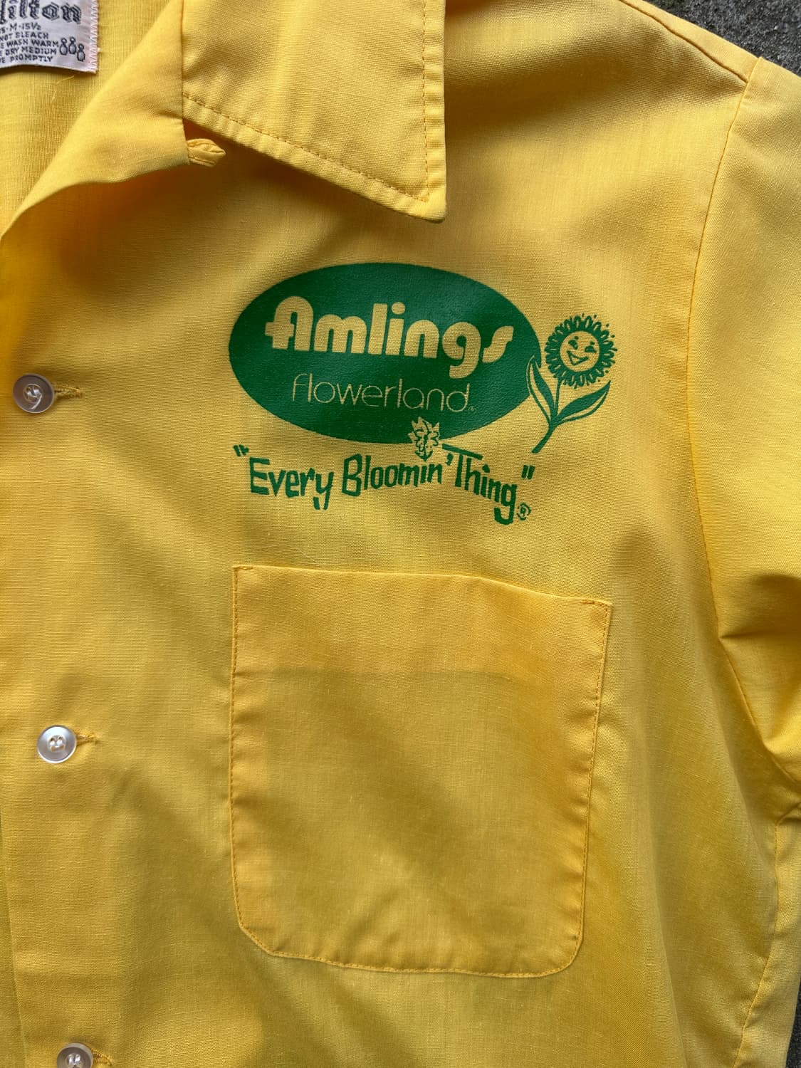 60-70s Hilton BOWLING SHIRT /MADE IN USA 상품이미지3