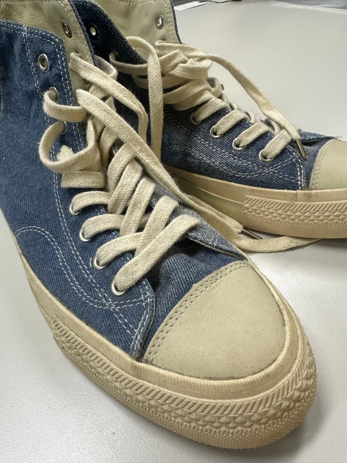 비즈빔 스캐그웨이 데님 하이 스니커즈 8사이즈 상품이미지2
