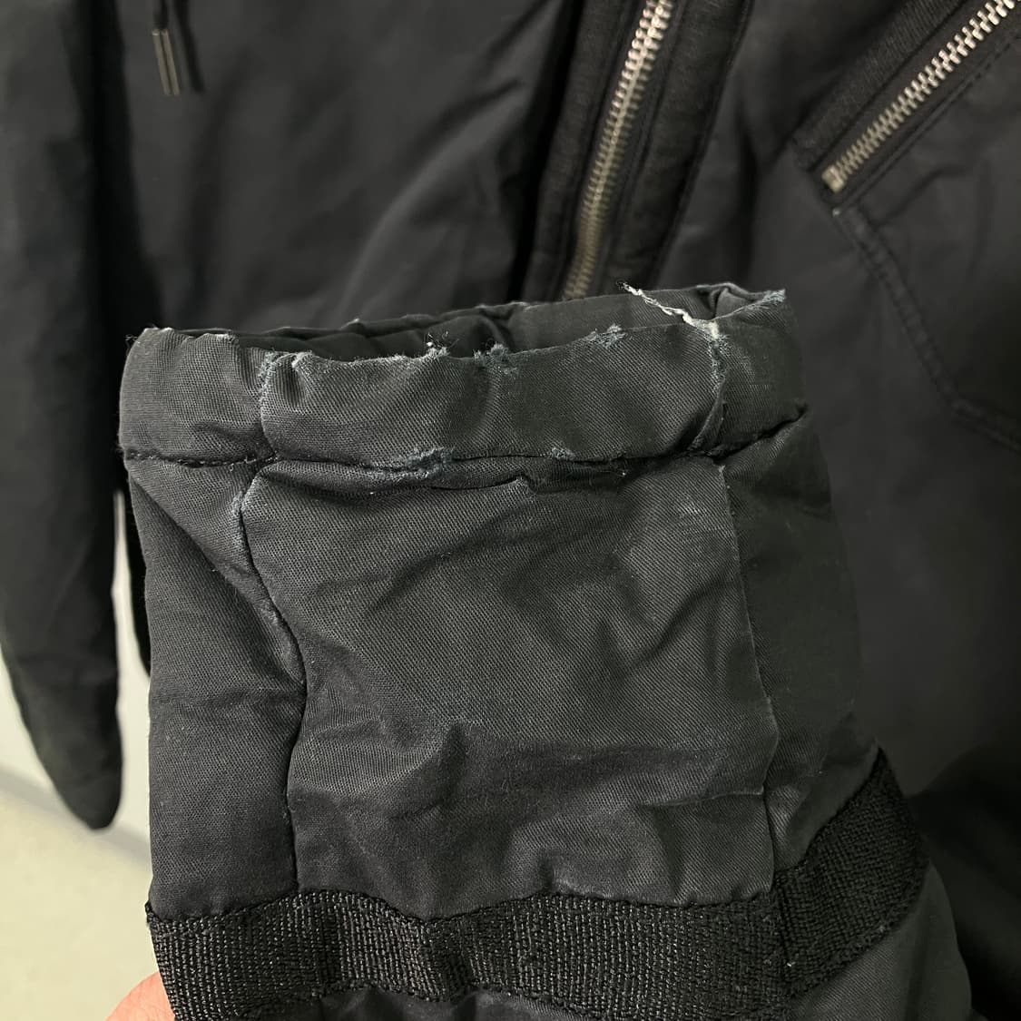 00's 디젤 N2B 밀리터리 플라이트 점퍼 XL 상품이미지10