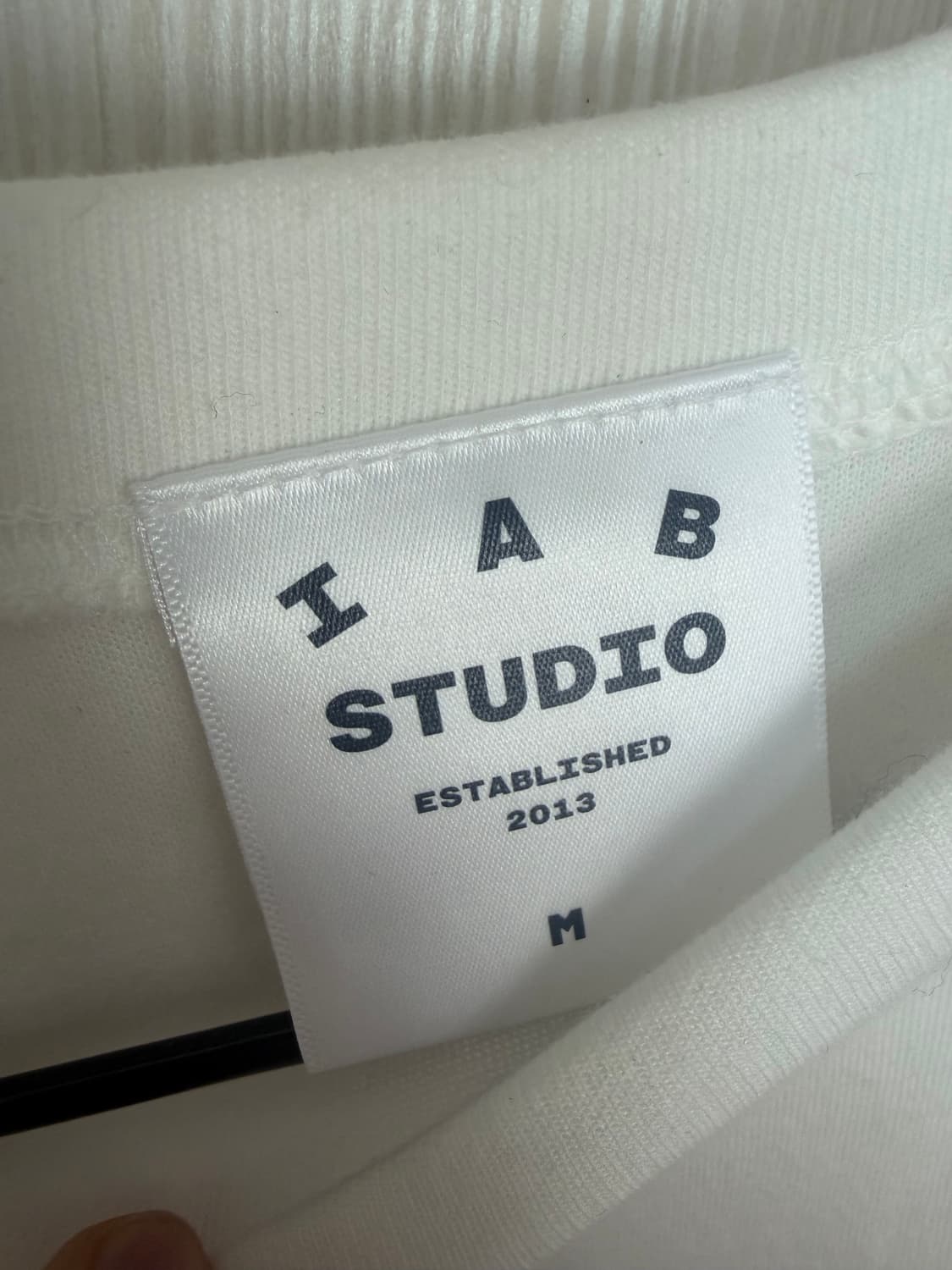 아이앱 스튜디오 x 헨리스 피자 롱슬리브 화이트 M 상품이미지4