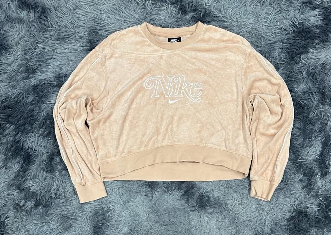 나이키 벨루아 빅로고 크롭 맨투맨(M) 상품이미지2