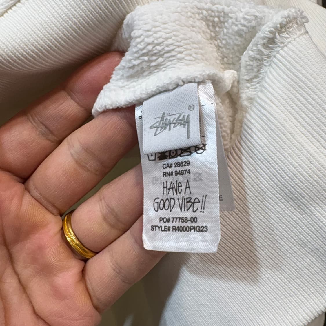 [S] STUSSY 스투시 베이직 후드티 상품이미지8