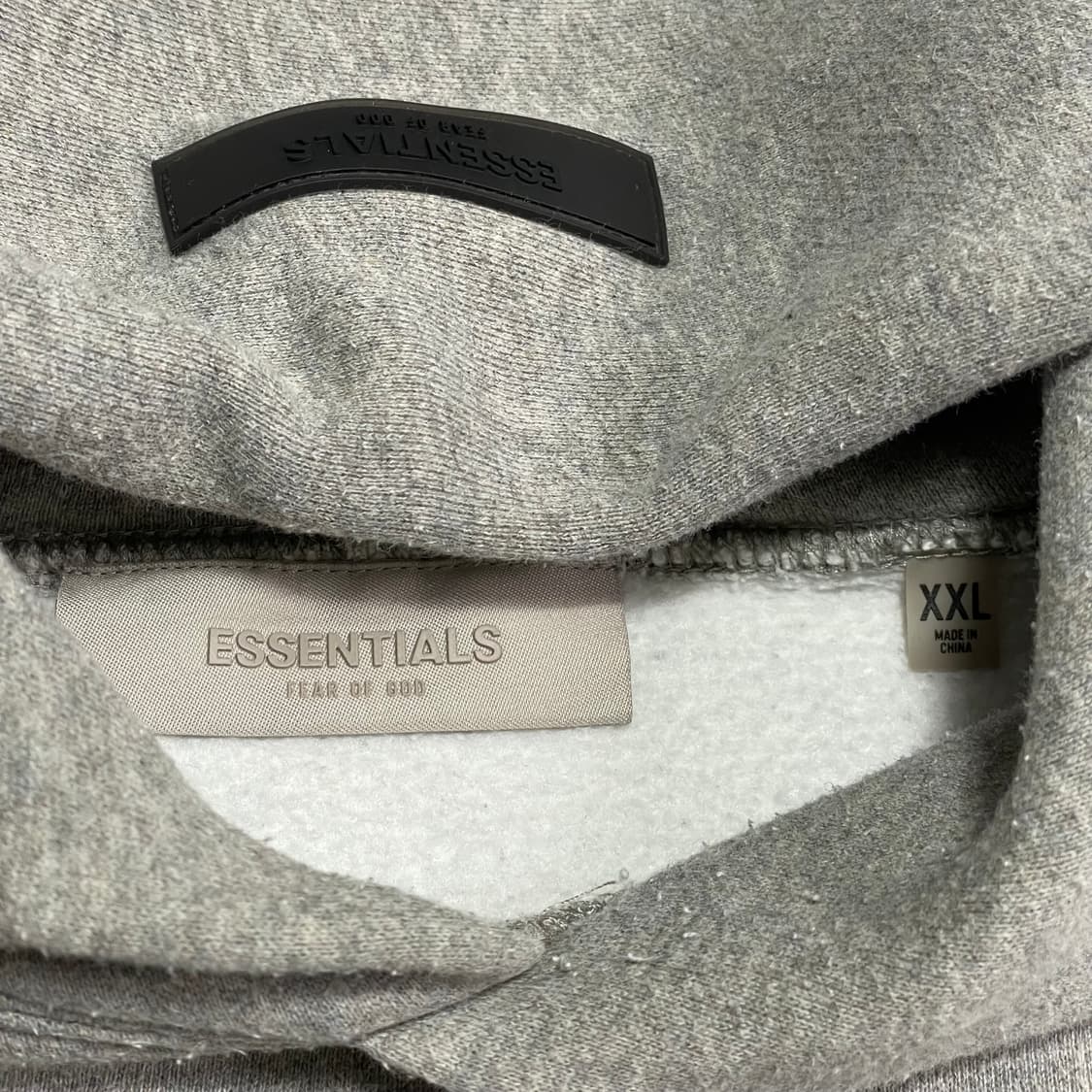 [2XL] 에센셜 Fear of God 후드티 그레이 상품이미지2