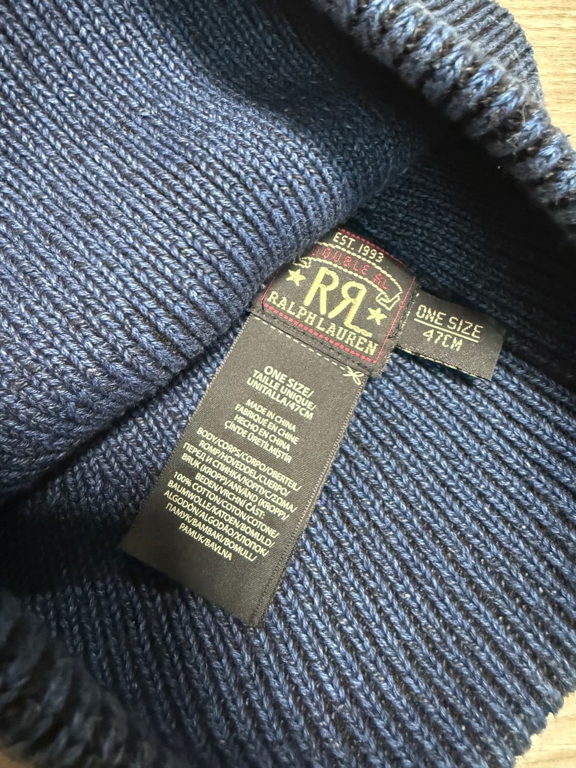 rrl 더블알엘 코튼 니트 워치 캡  상품이미지2