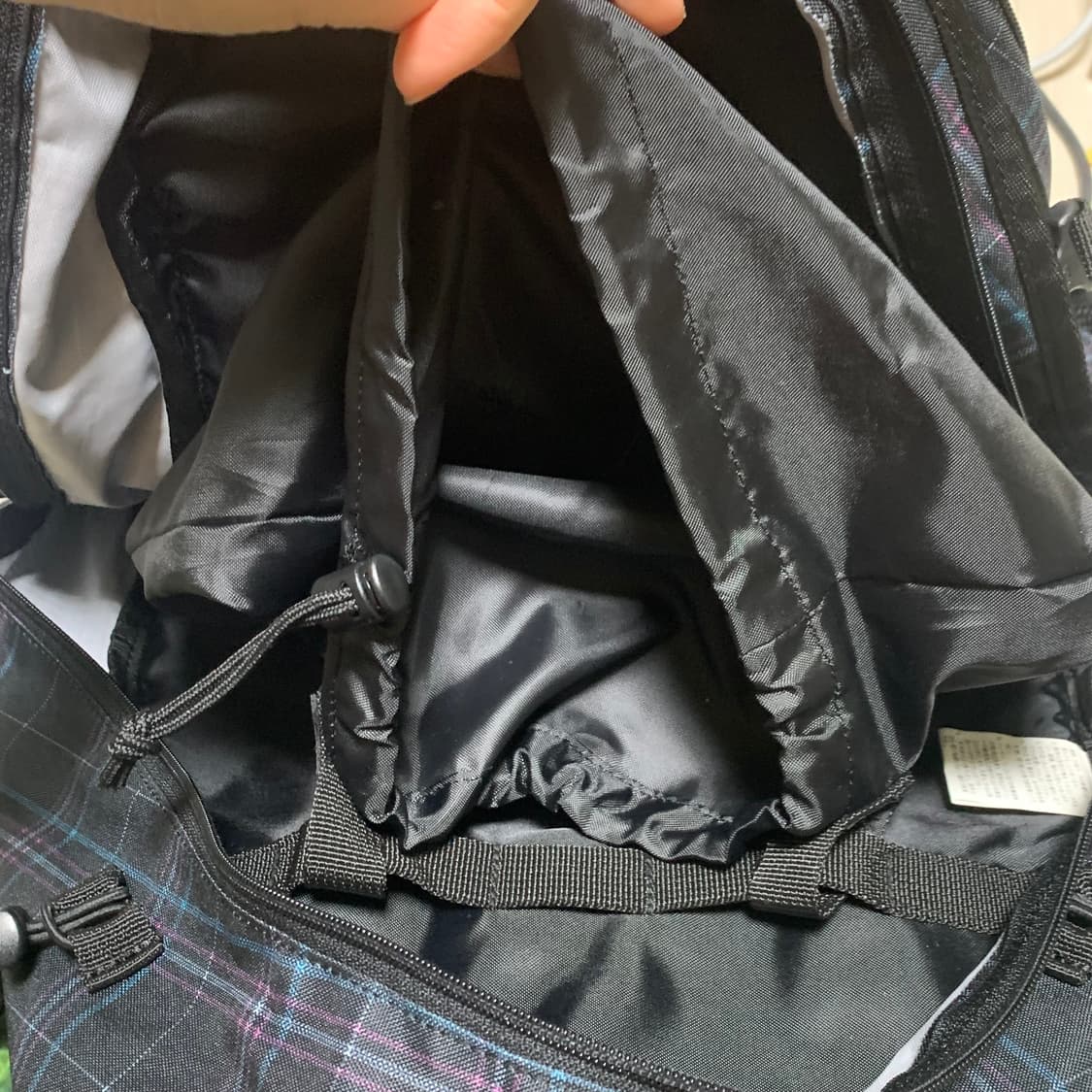 콜맨 체크 백팩 | 이스트보이 잔스포츠 노트북 등산 가방 일본 빈티지 상품이미지5