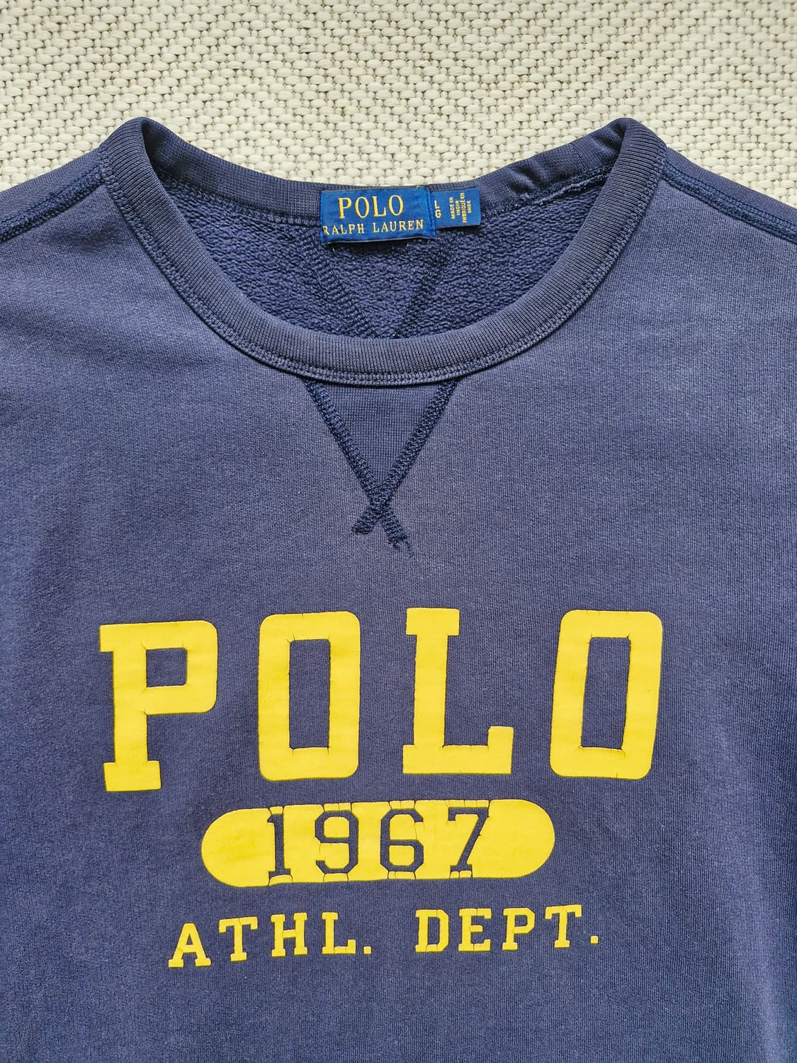 폴로 랄프로렌 크루넥 로고 스웻셔츠 맨투맨 L  상품이미지2