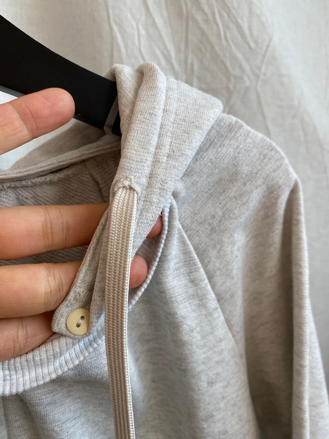 KUMIKYOKU 크롭 투웨이 후드집업(S-M) 상품이미지9