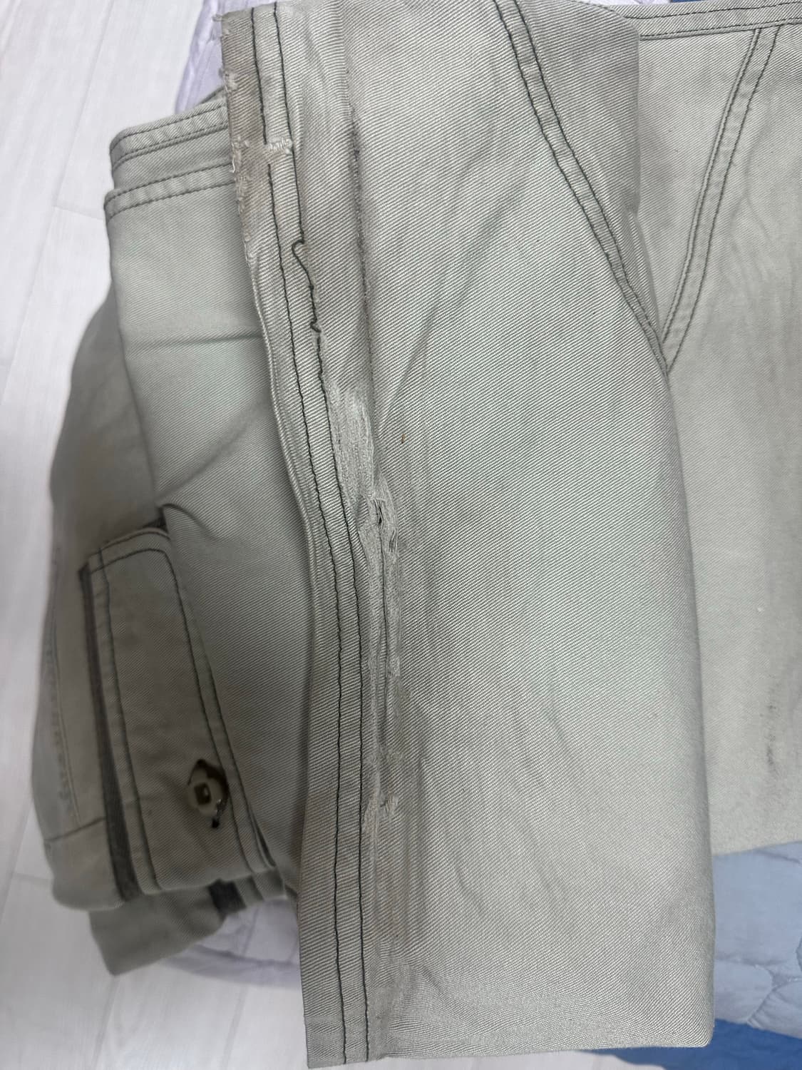 코이세이오 카고팬츠 카키 상품이미지2