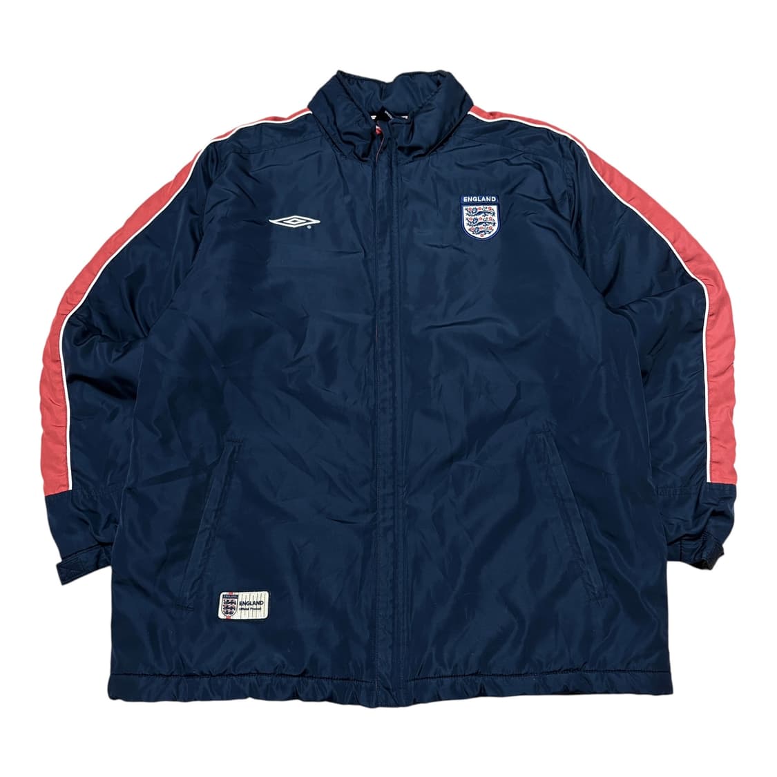 일본판)엄브로 X 잉글랜드 딥네이비 누빔 점퍼 상품이미지1