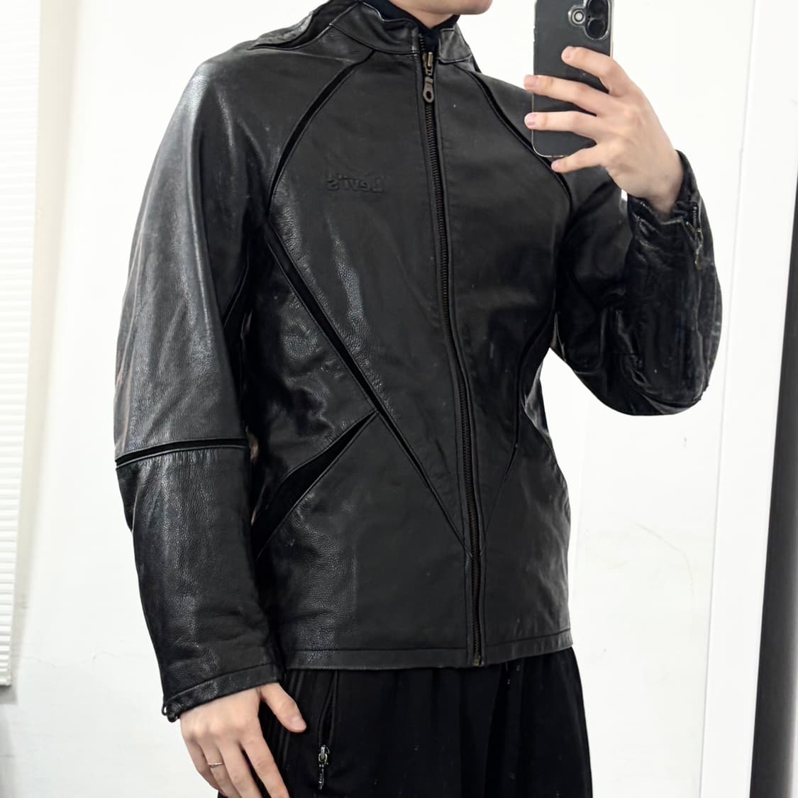 리바이스 소가죽 스웨이드 패널 자켓 상품이미지3