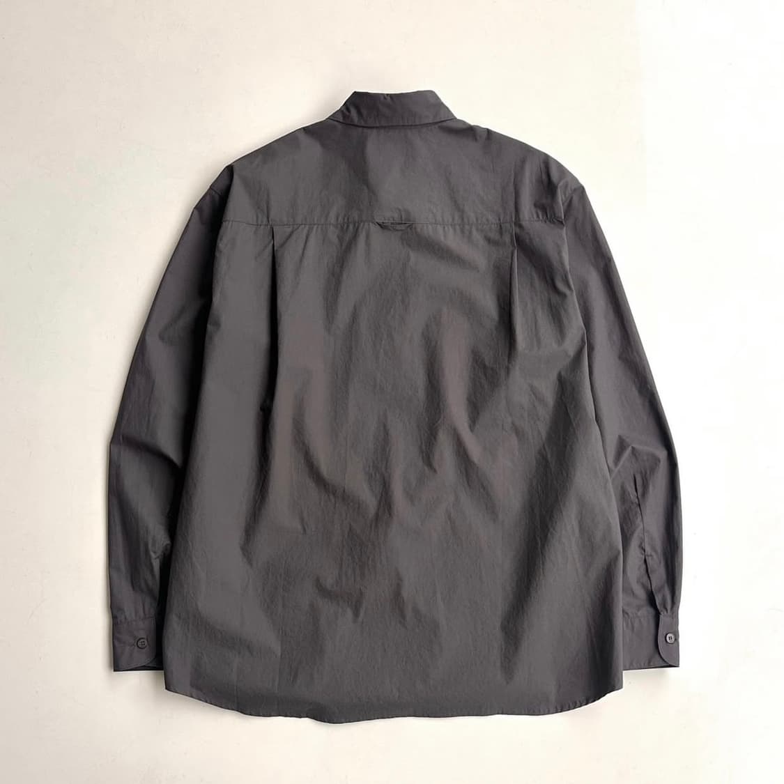 포스트아카이브팩션 셔링 셔츠 (2025) 브라운 상품이미지5