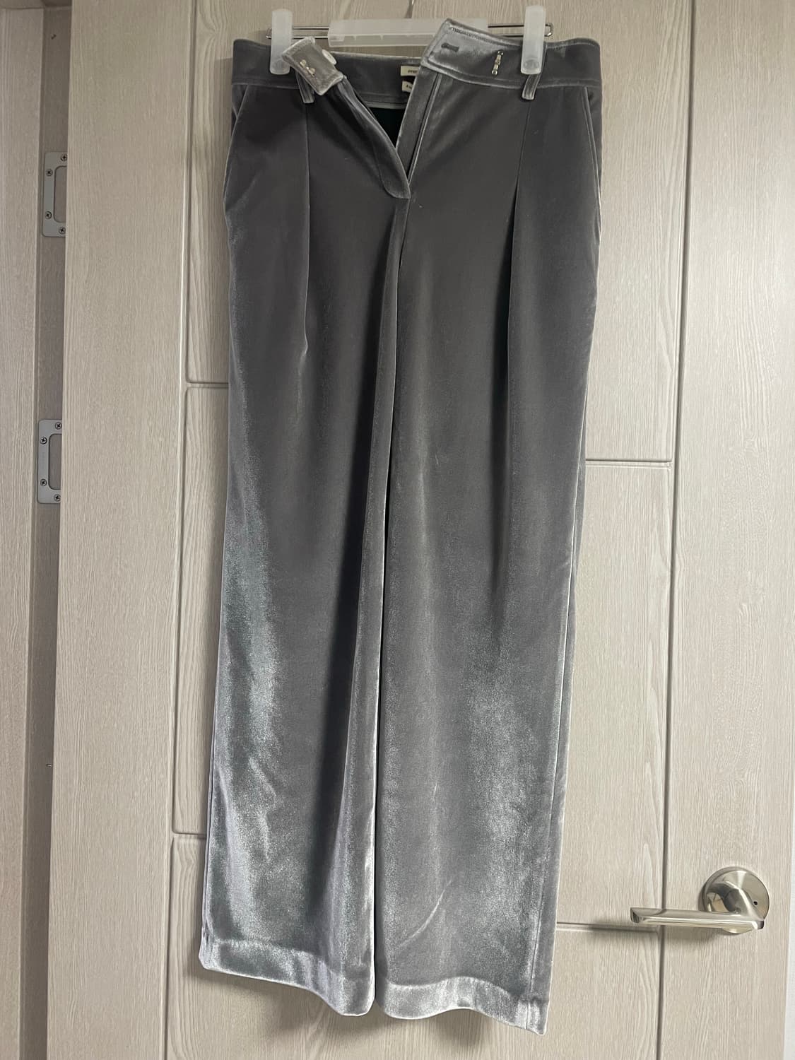 오버듀플레어 벨벳팬츠 상품이미지3