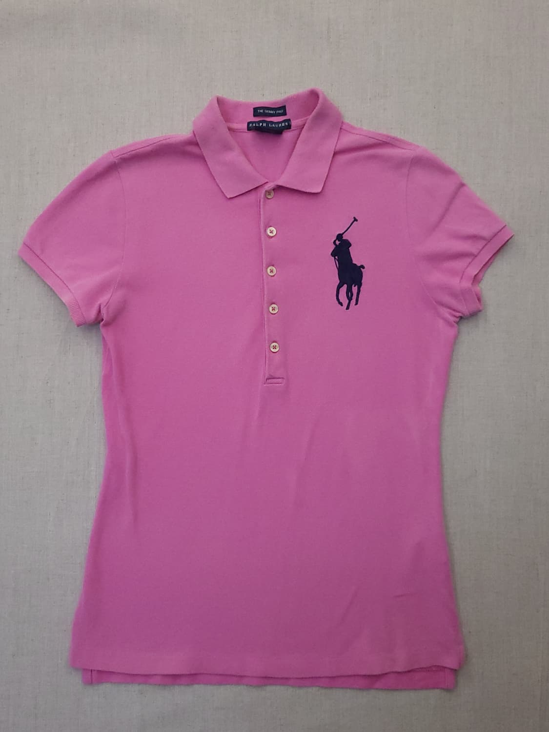 폴로 랄프로렌 핑크 빅포니 반팔 카라티 s 상품이미지1