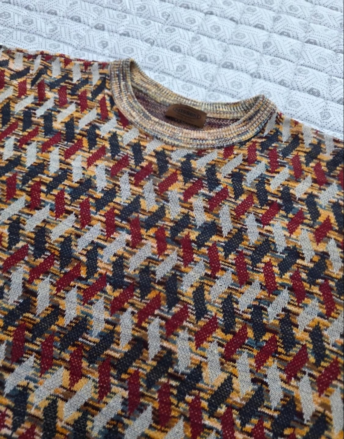 미쏘니 패턴 니트~77 상품이미지5